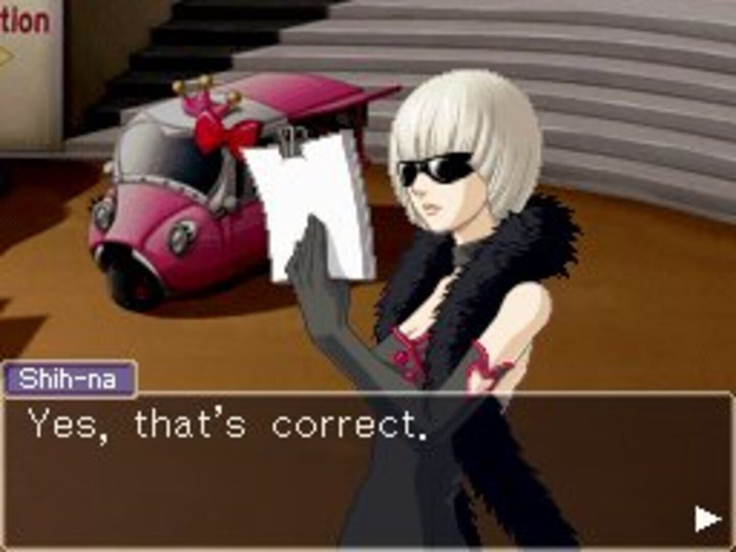Screenshot for Ace Attorney Investigations: Miles Edgeworth