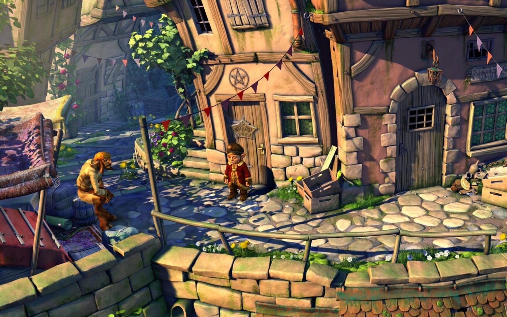 Screenshot for The Book of Unwritten Tales