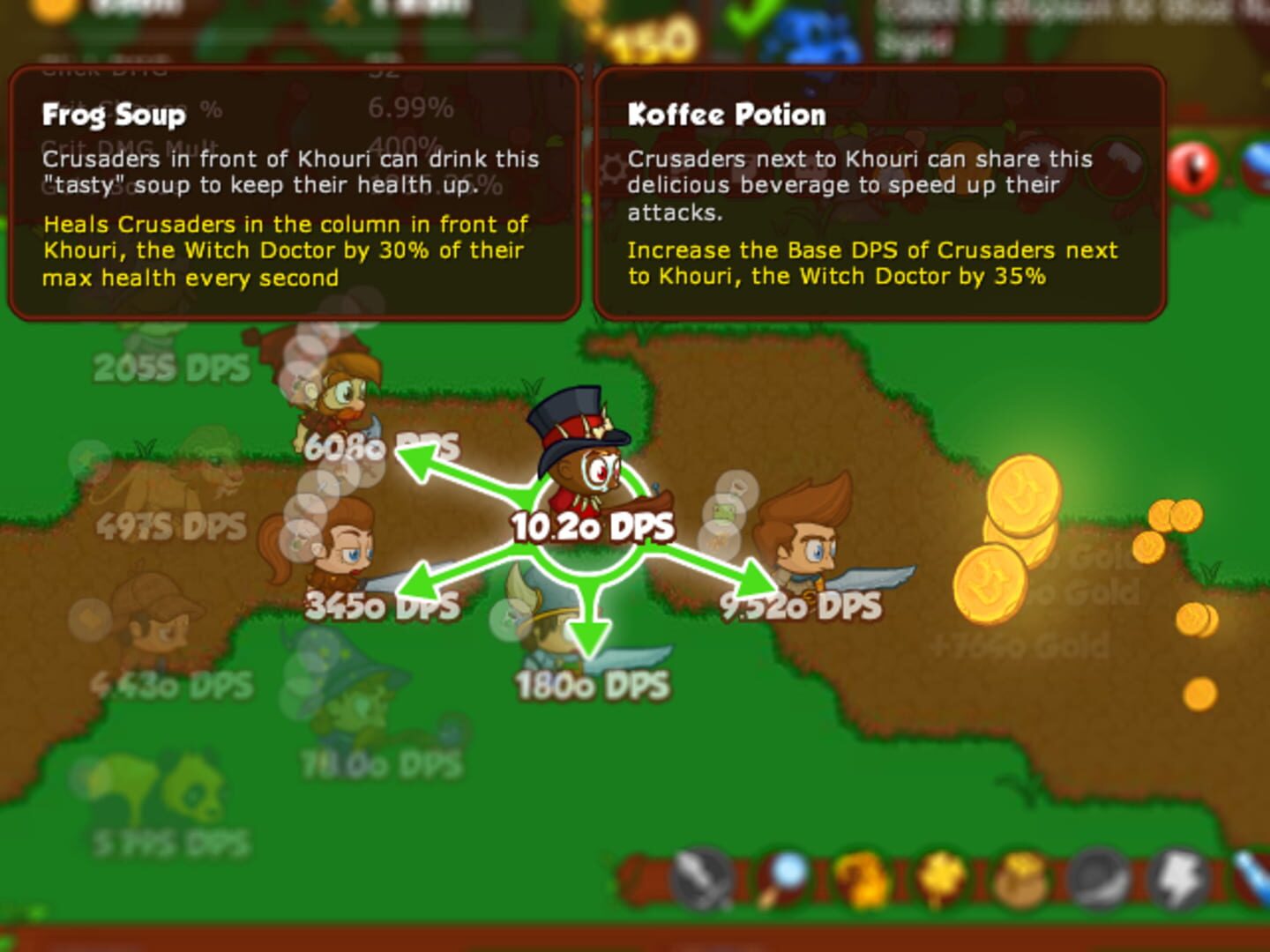 Screenshot for Crusaders of the Lost Idols