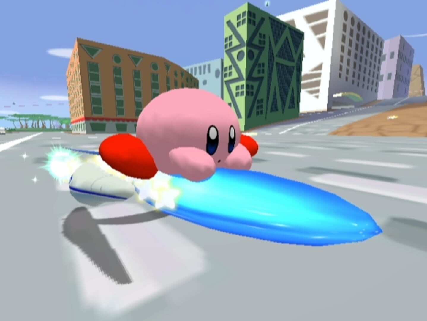 Screenshot for Kirby Air Ride