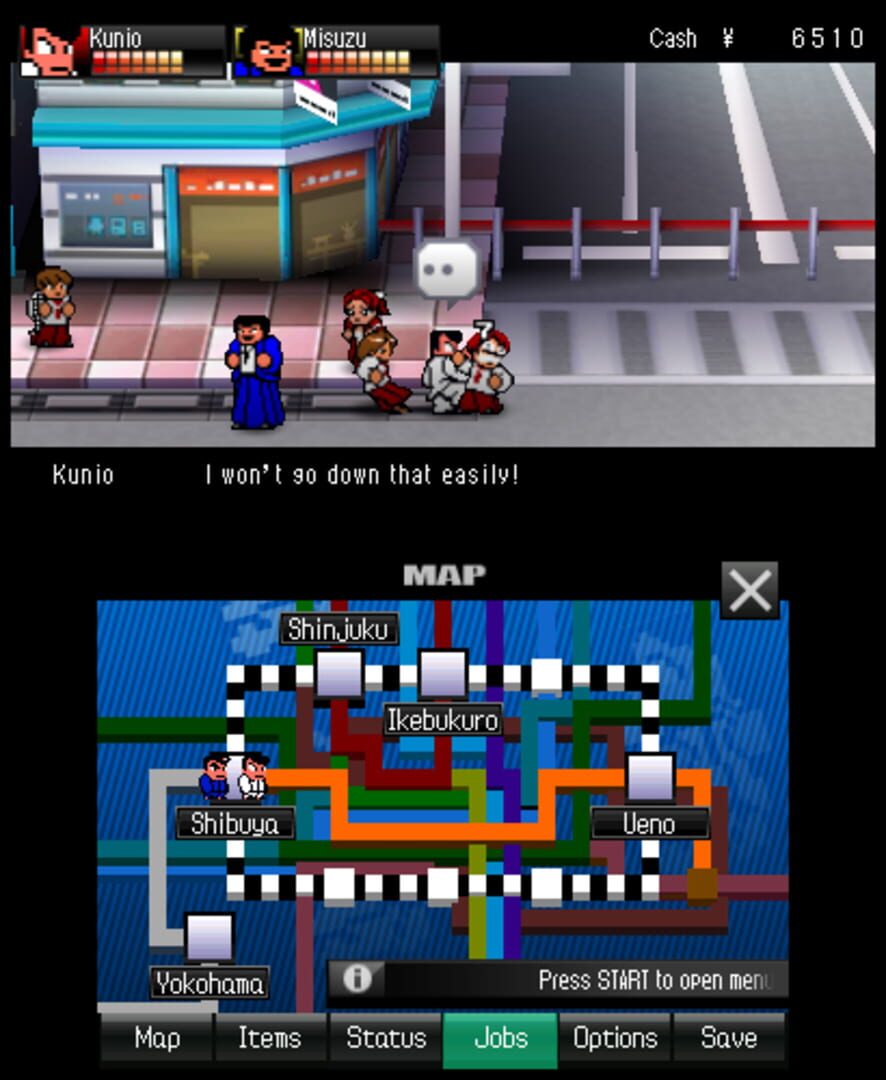 Screenshot for River City: Tokyo Rumble