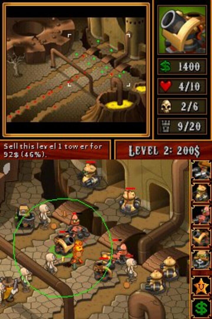 Screenshot for SteamWorld Tower Defense