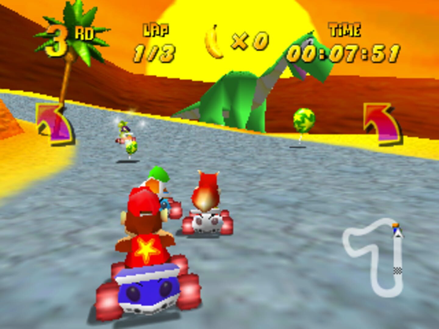 Screenshot for Diddy Kong Racing