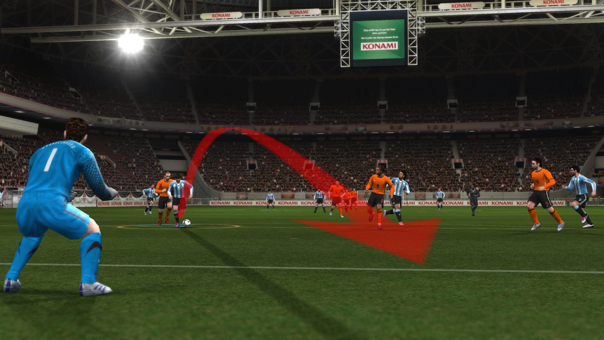 Screenshot for Pro Evolution Soccer 2011