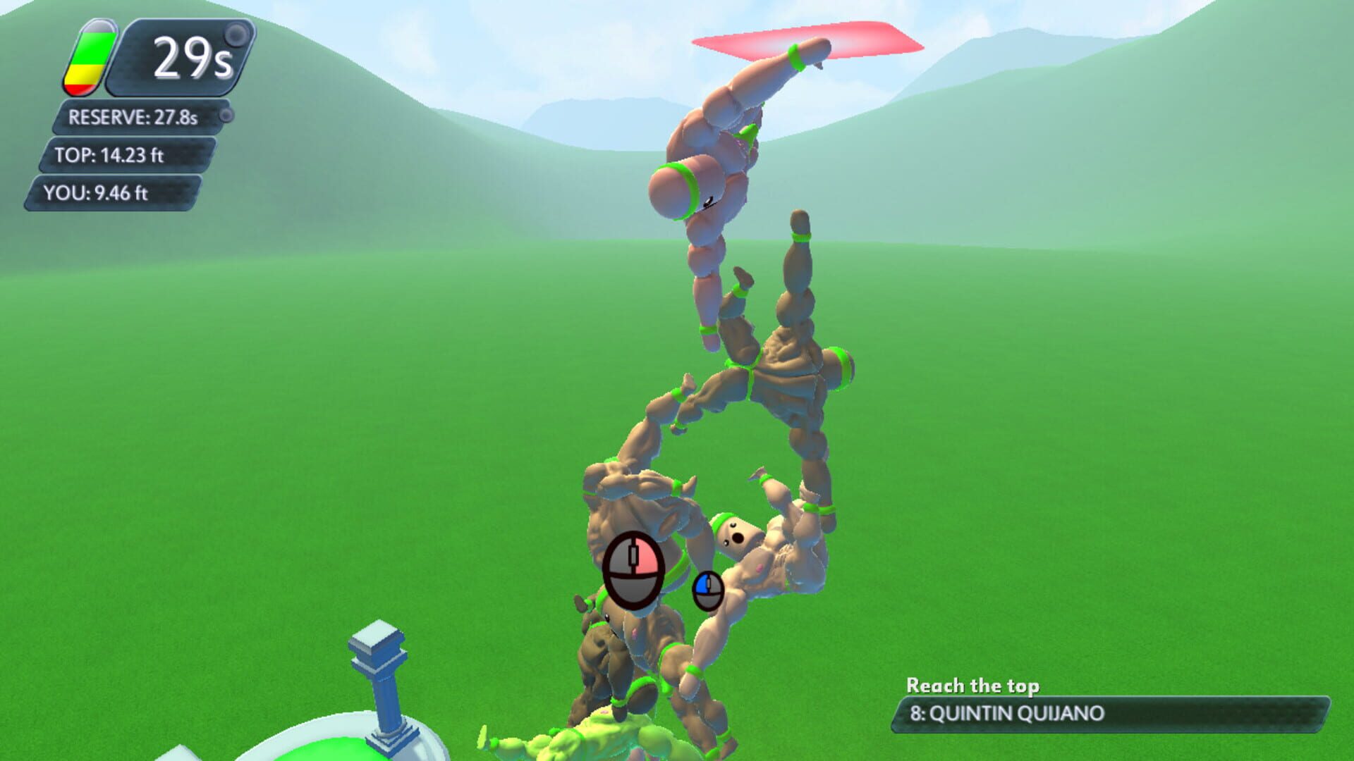 Screenshot for Mount Your Friends 3D: A Hard Man is Good to Climb