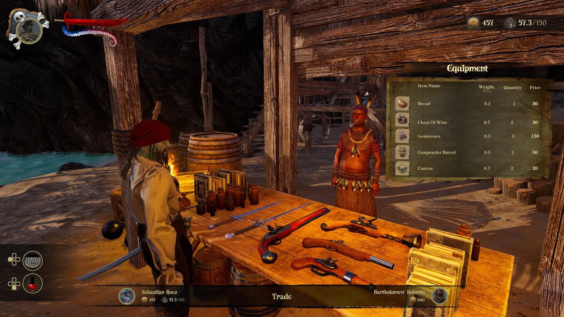 Screenshot for Pirate Simulator: Corsair Skull & Sails