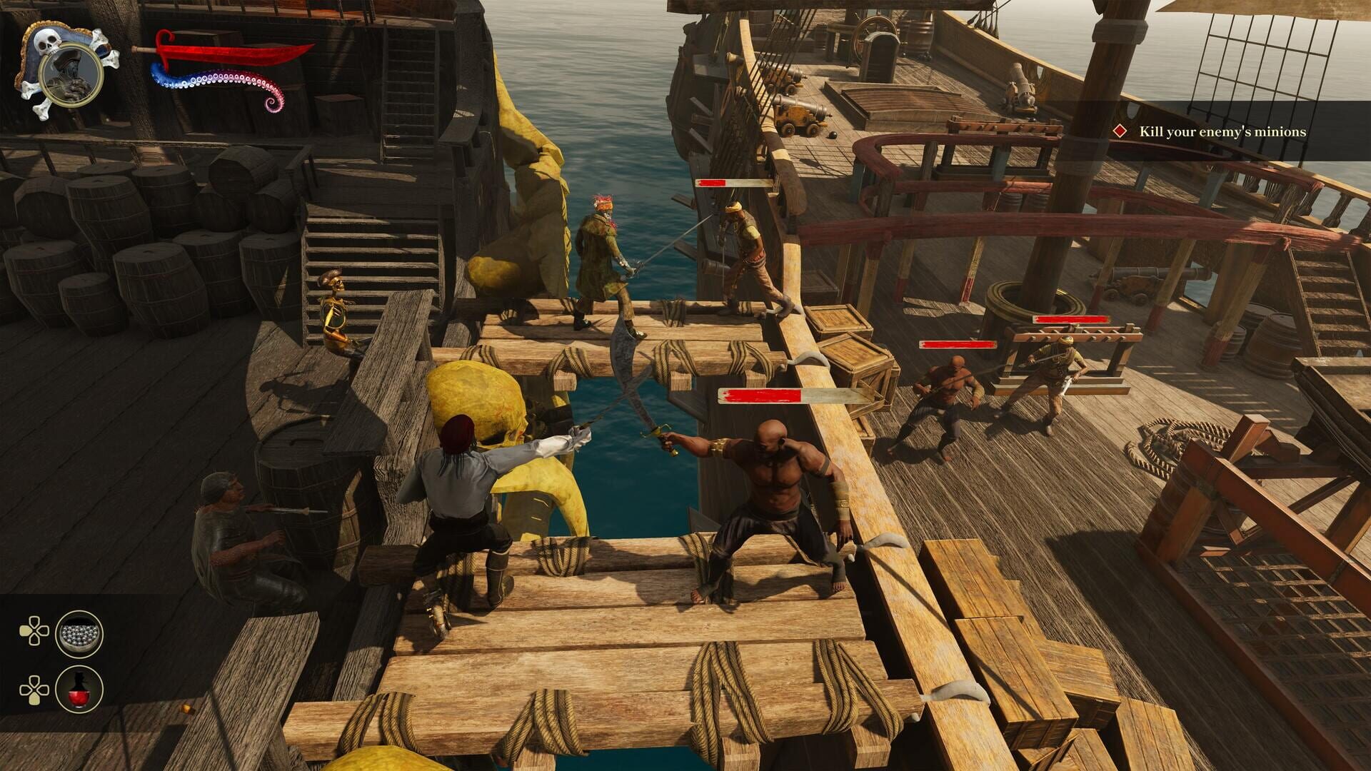 Screenshot for Pirate Simulator: Corsair Skull & Sails