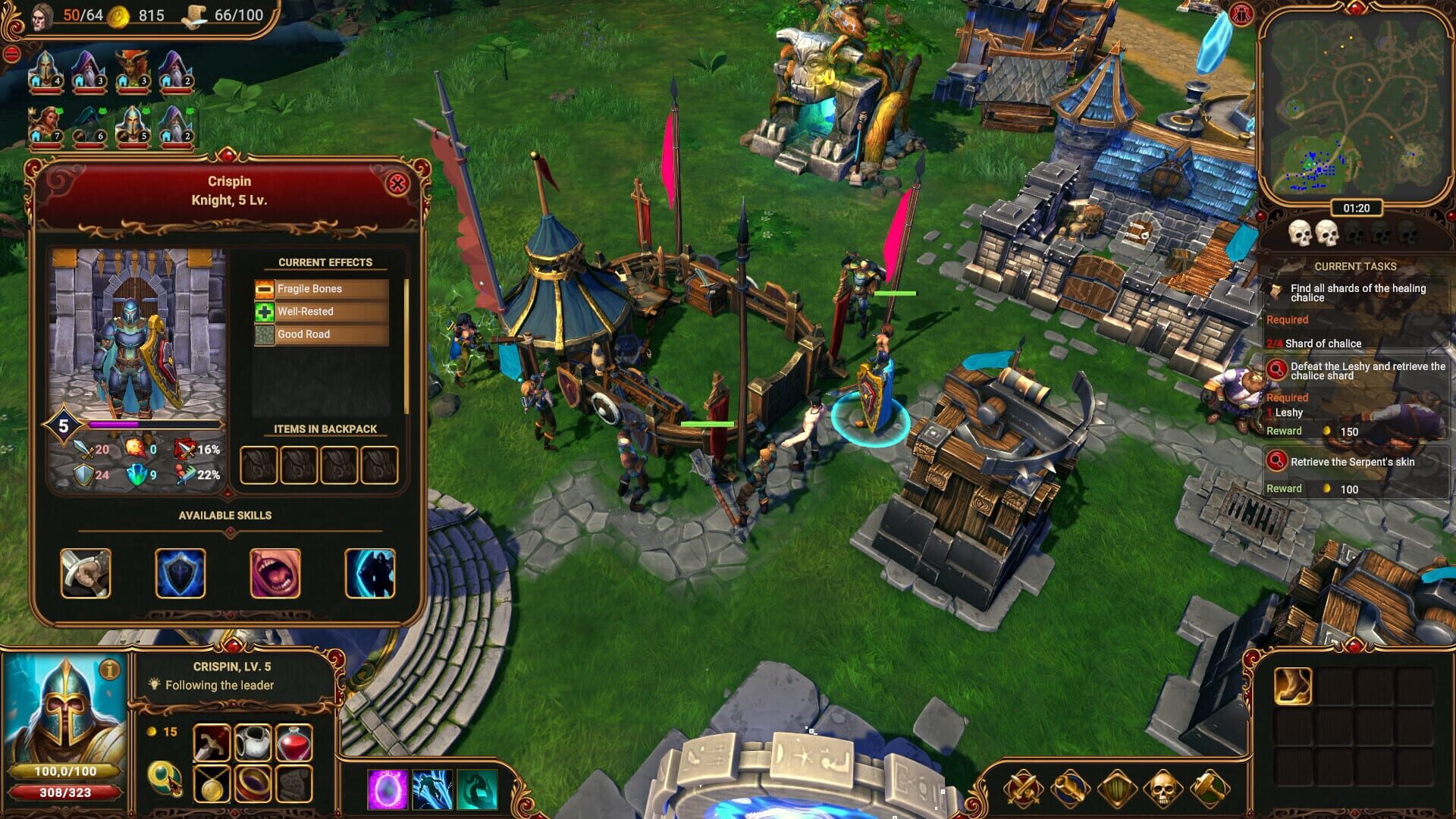 Screenshot for Lessaria: Fantasy Kingdom Sim