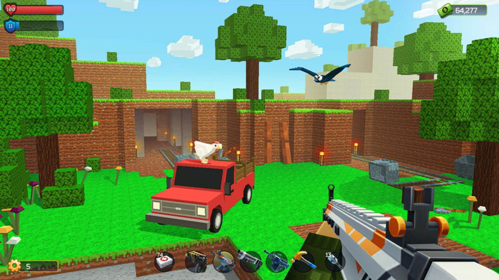 Screenshot for Pixel Combat: Zombie Shooter