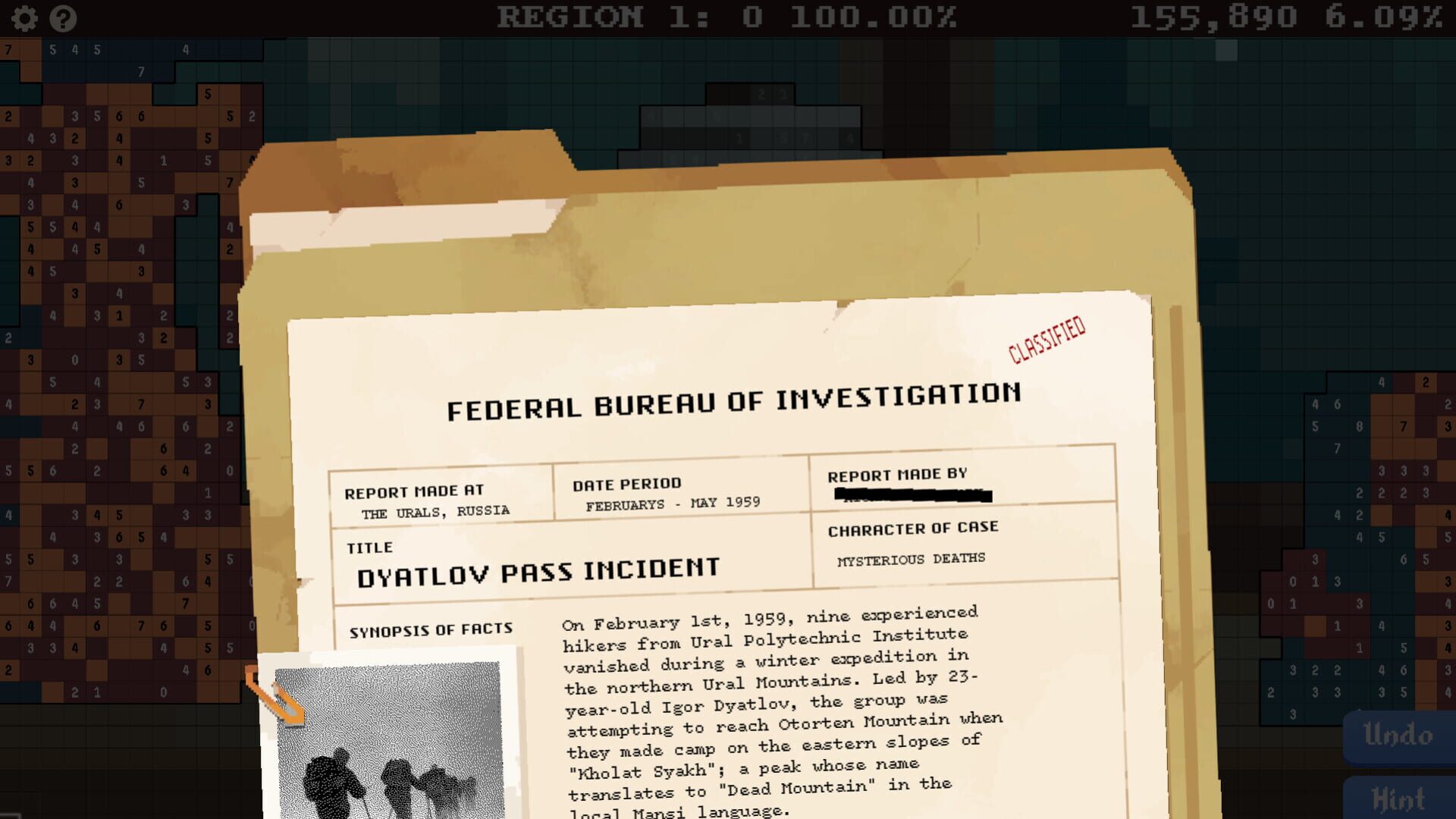 Screenshot for Mosaic of the Strange