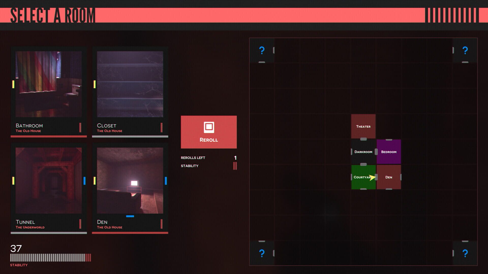 Screenshot for Incoherence: Dark Rooms