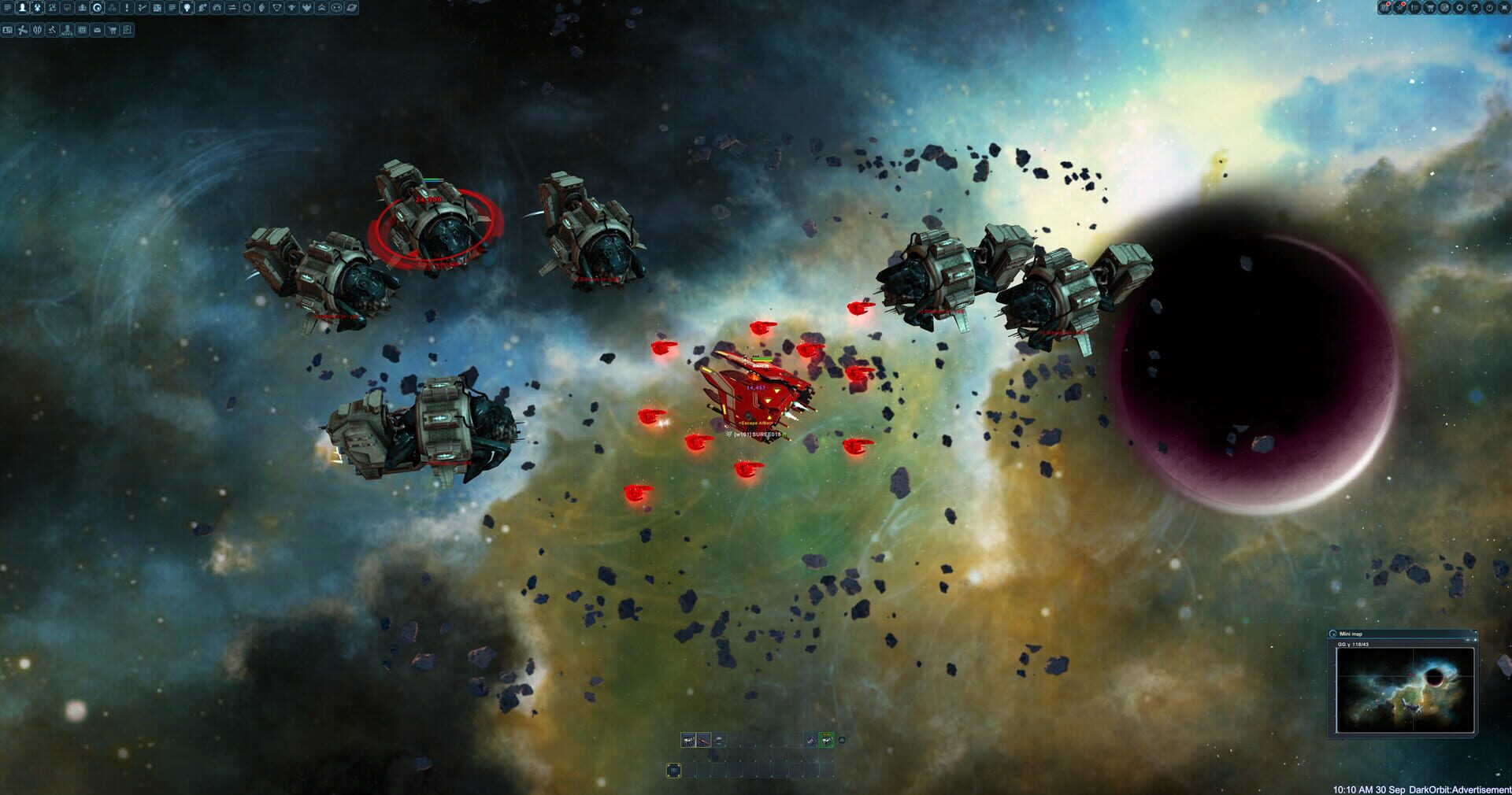 Screenshot for DarkOrbit: Reloaded