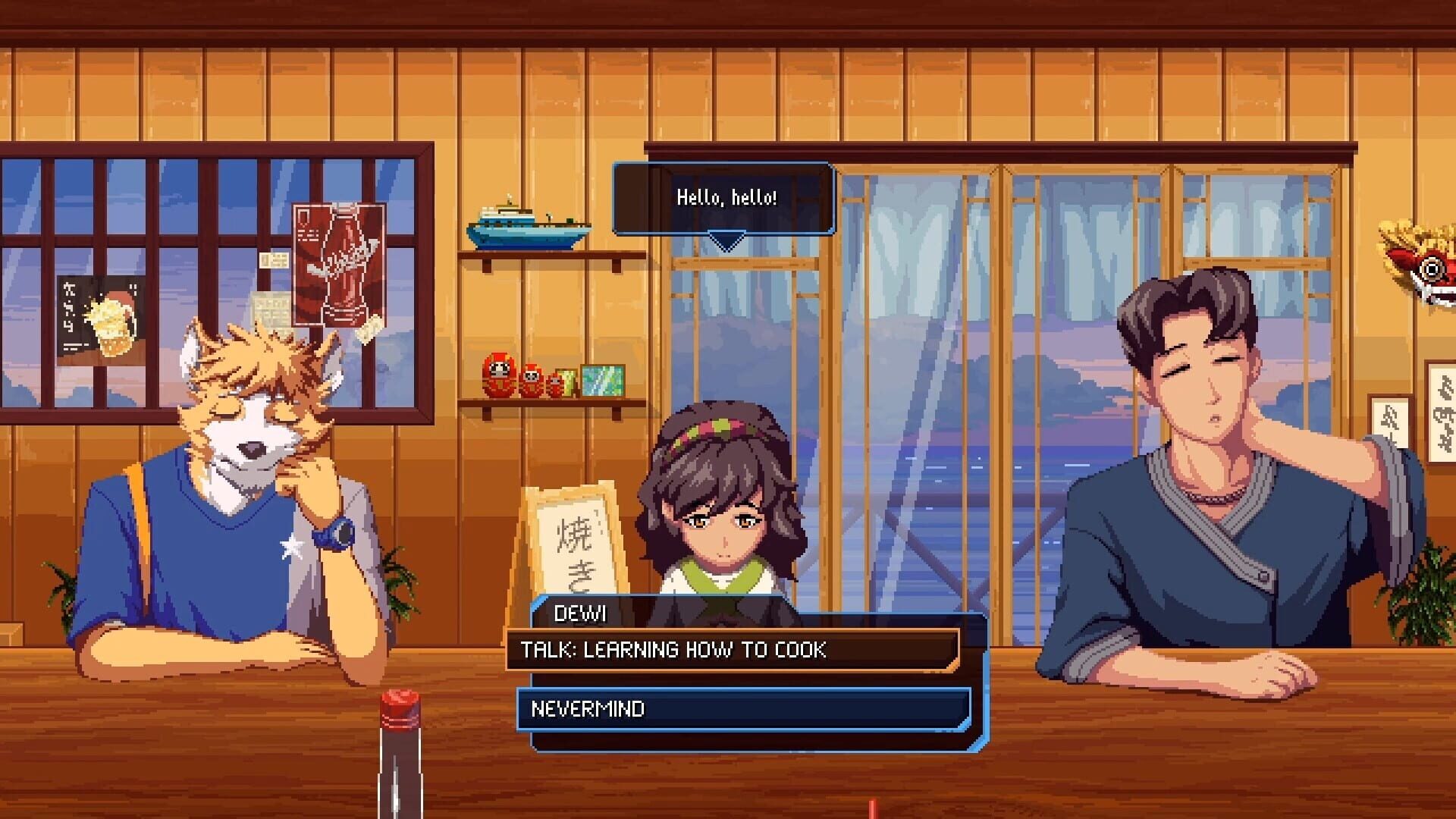 Screenshot for Afterglow Bytes: Reverie by the Shore