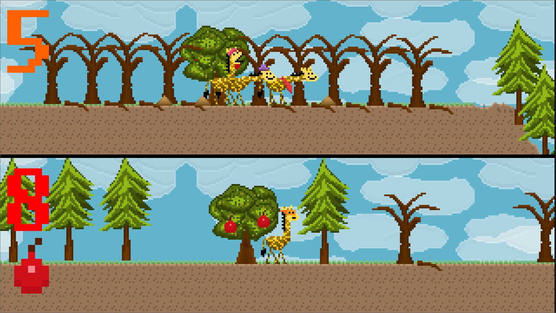 Screenshot for Run Giraffe Run
