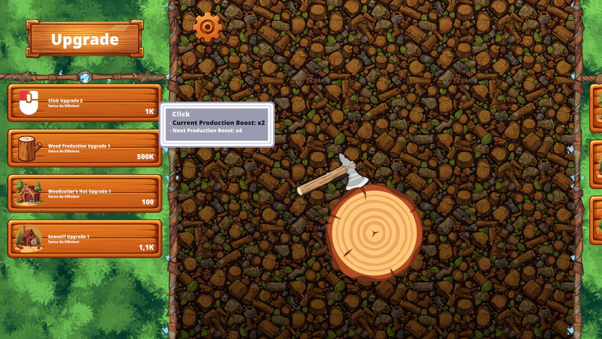 Screenshot for Wood Clicker