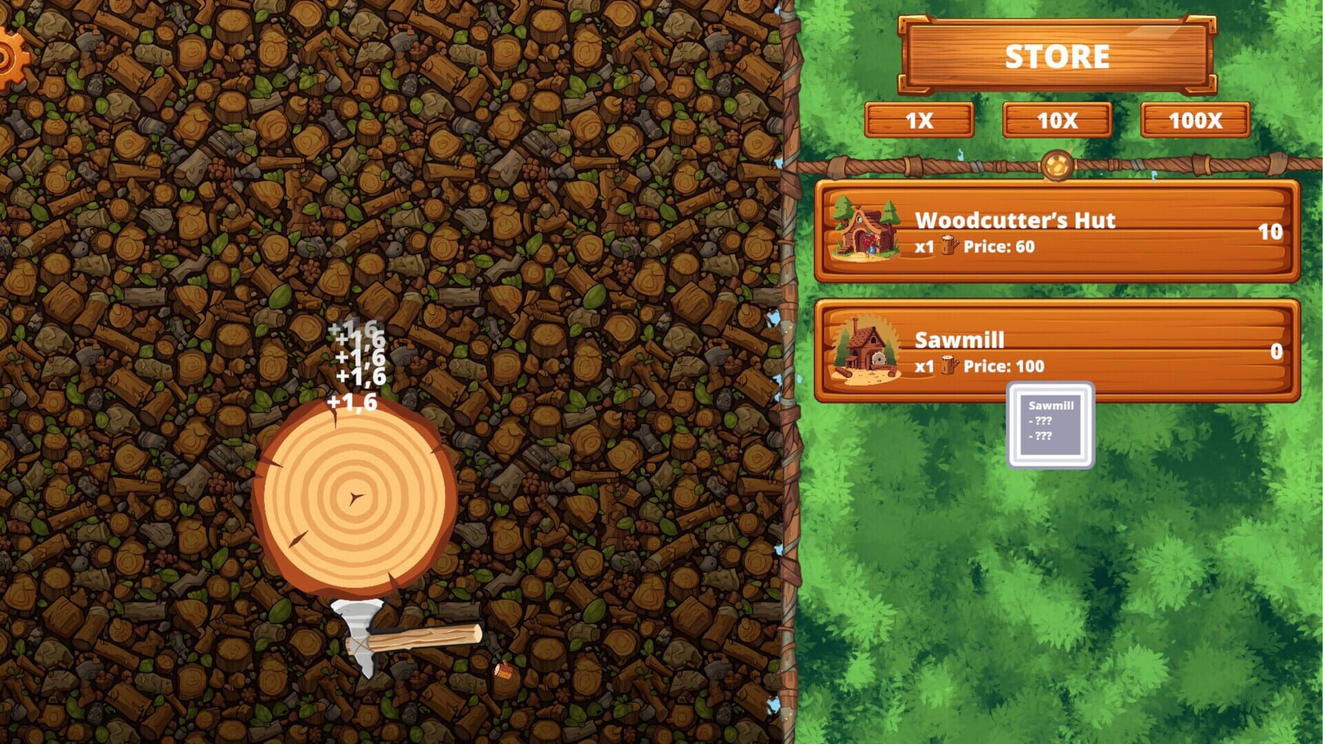 Screenshot for Wood Clicker
