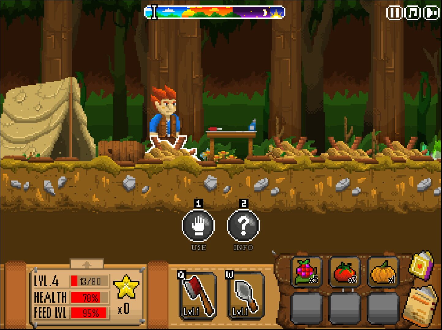 Screenshot for Alone: Zombiewoods