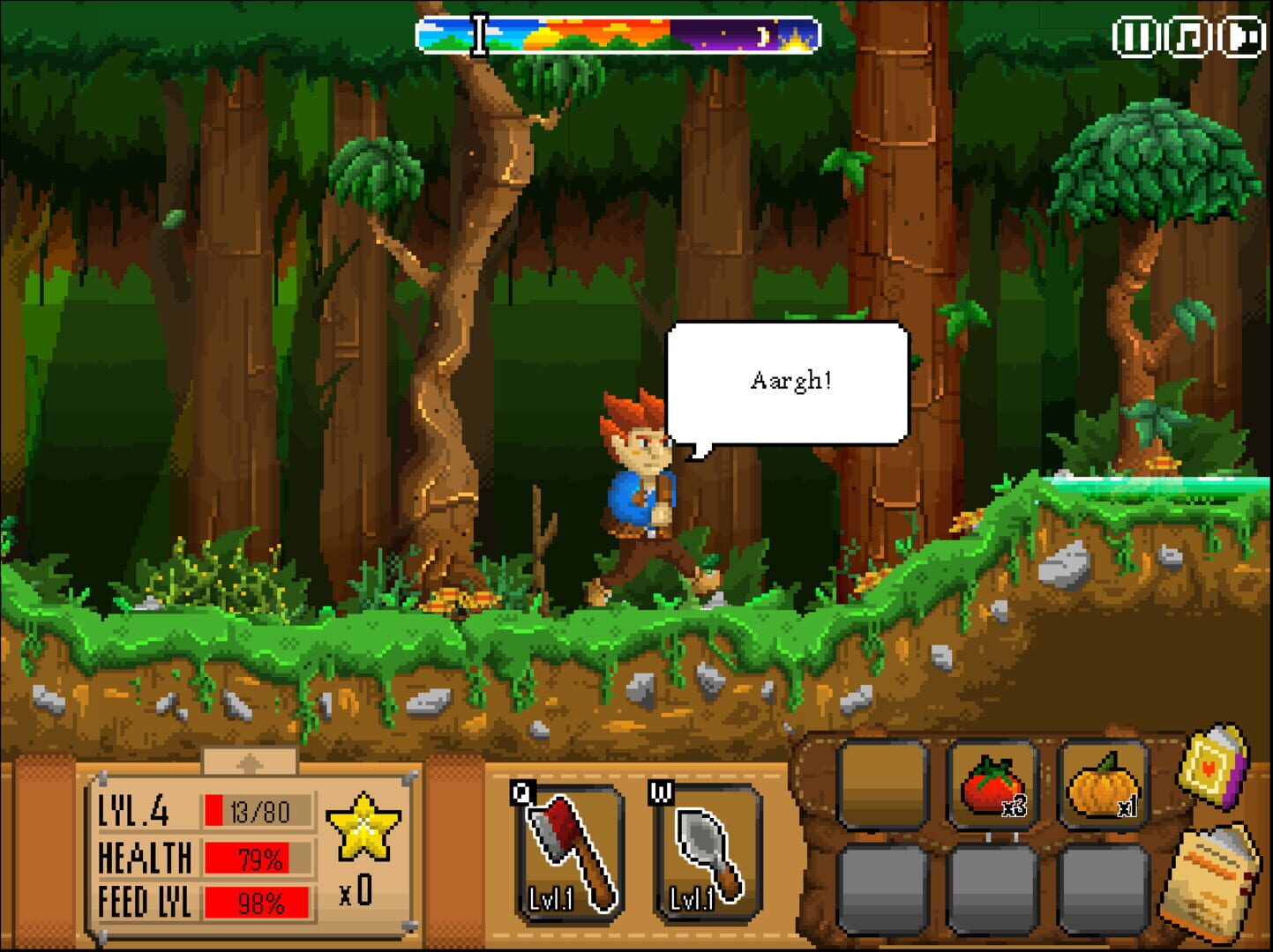 Screenshot for Alone: Zombiewoods