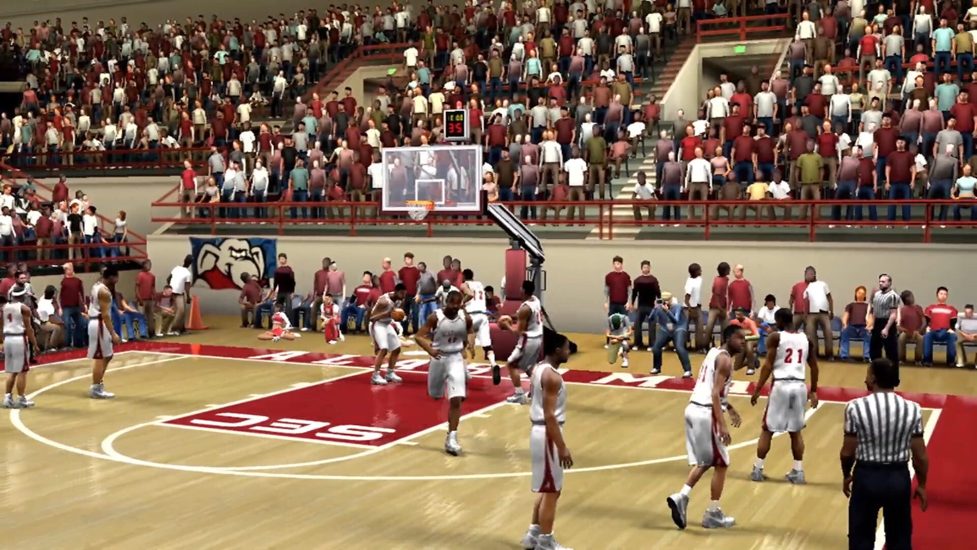Screenshot for NCAA College Hoops 2K8