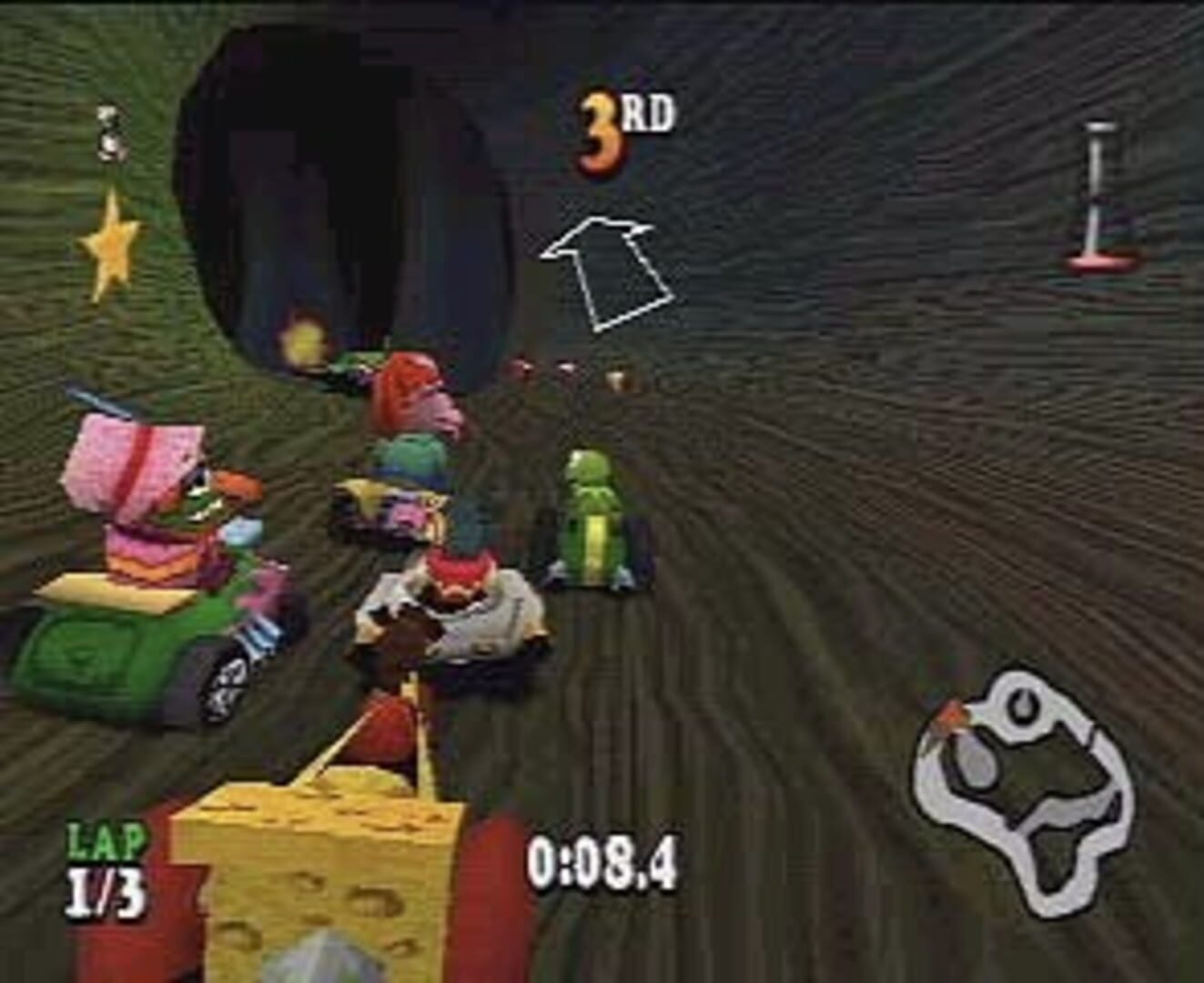 Screenshot for Muppet RaceMania