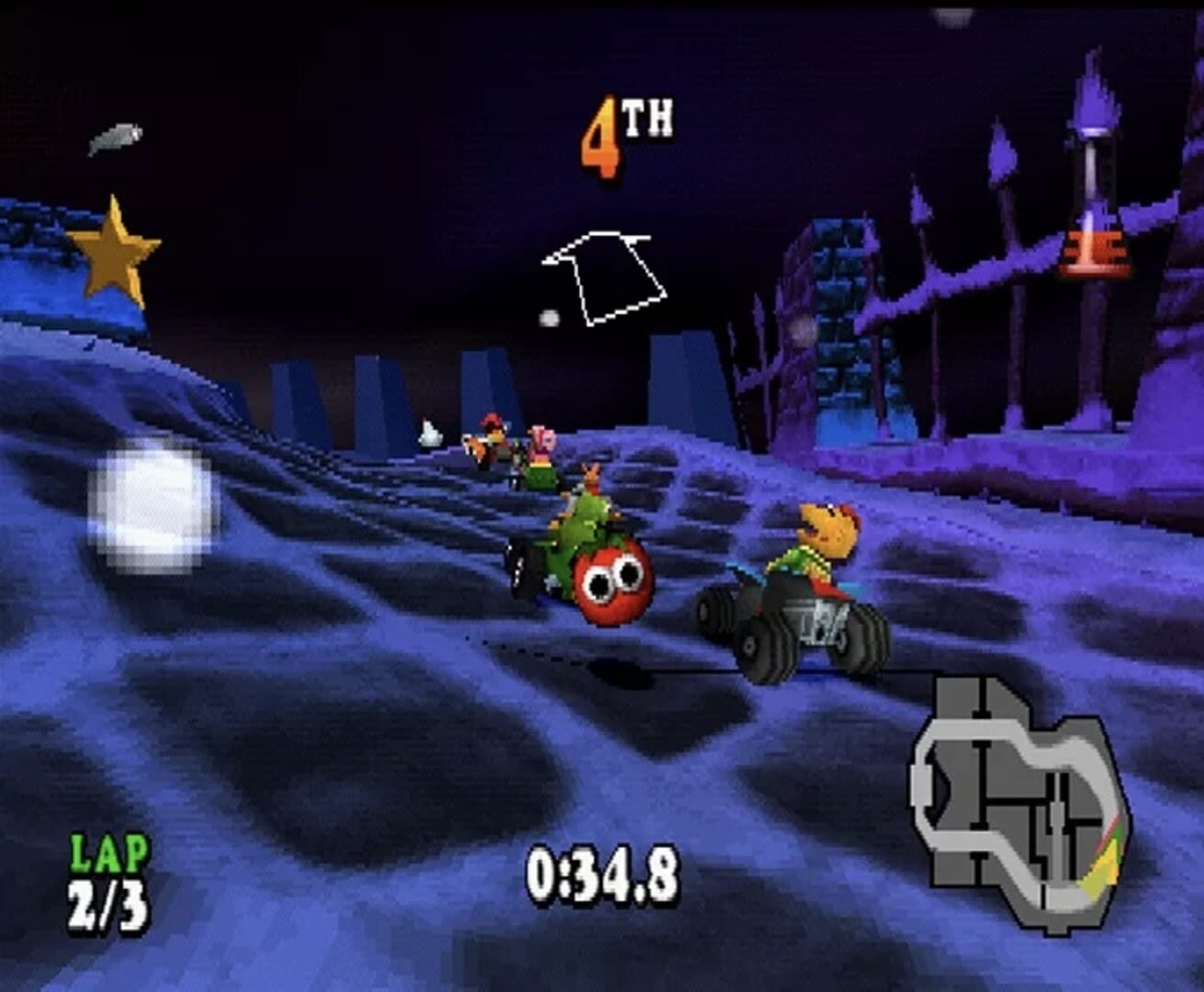 Screenshot for Muppet RaceMania