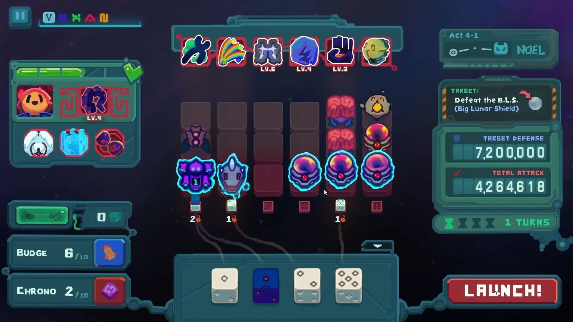 Screenshot for Dicevaders