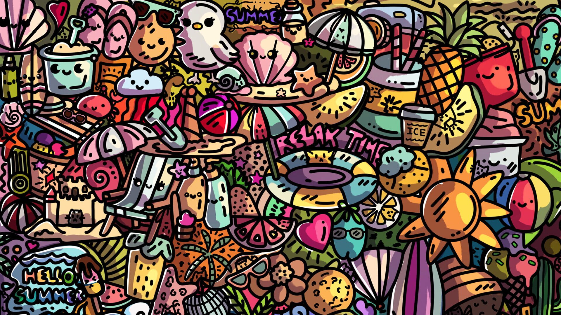 Screenshot for 100 Summer Cats