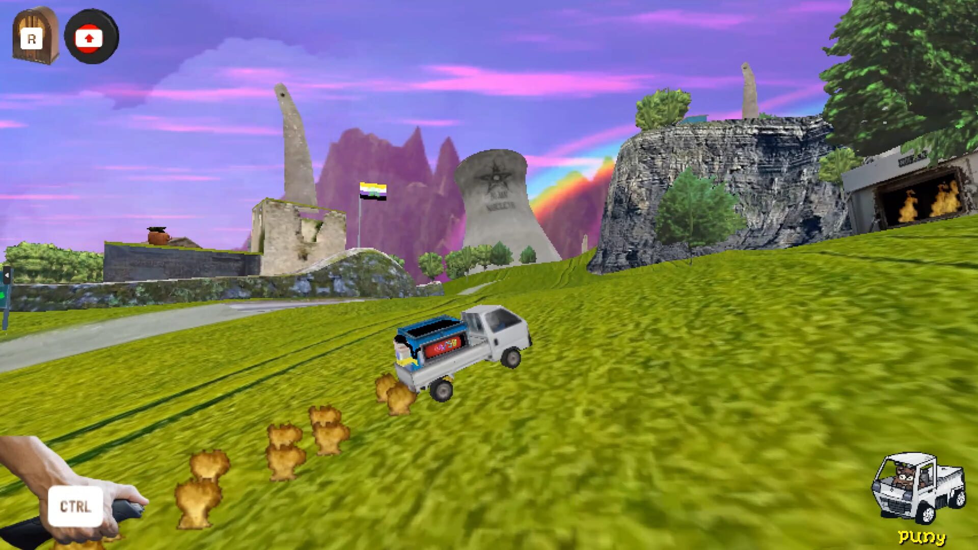 Screenshot for Funi Raccoon Game