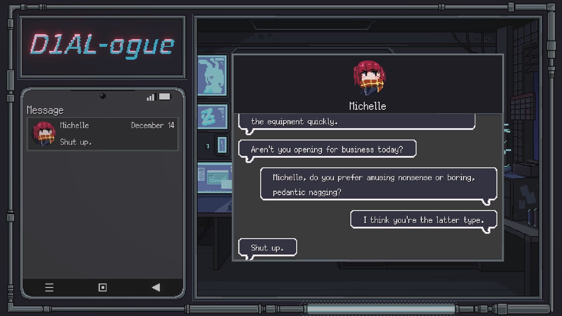 Screenshot for D1AL-ogue