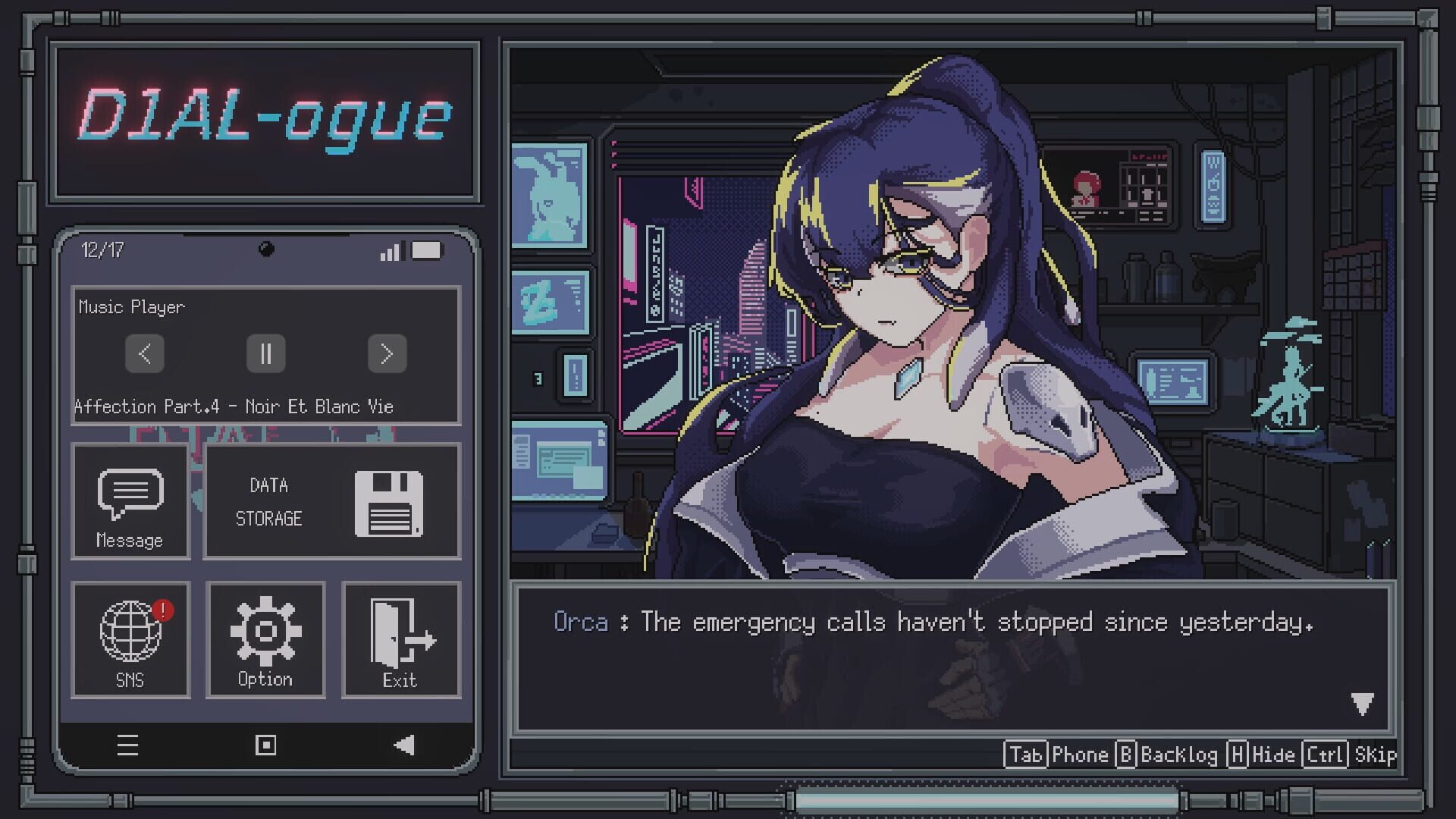 Screenshot for D1AL-ogue