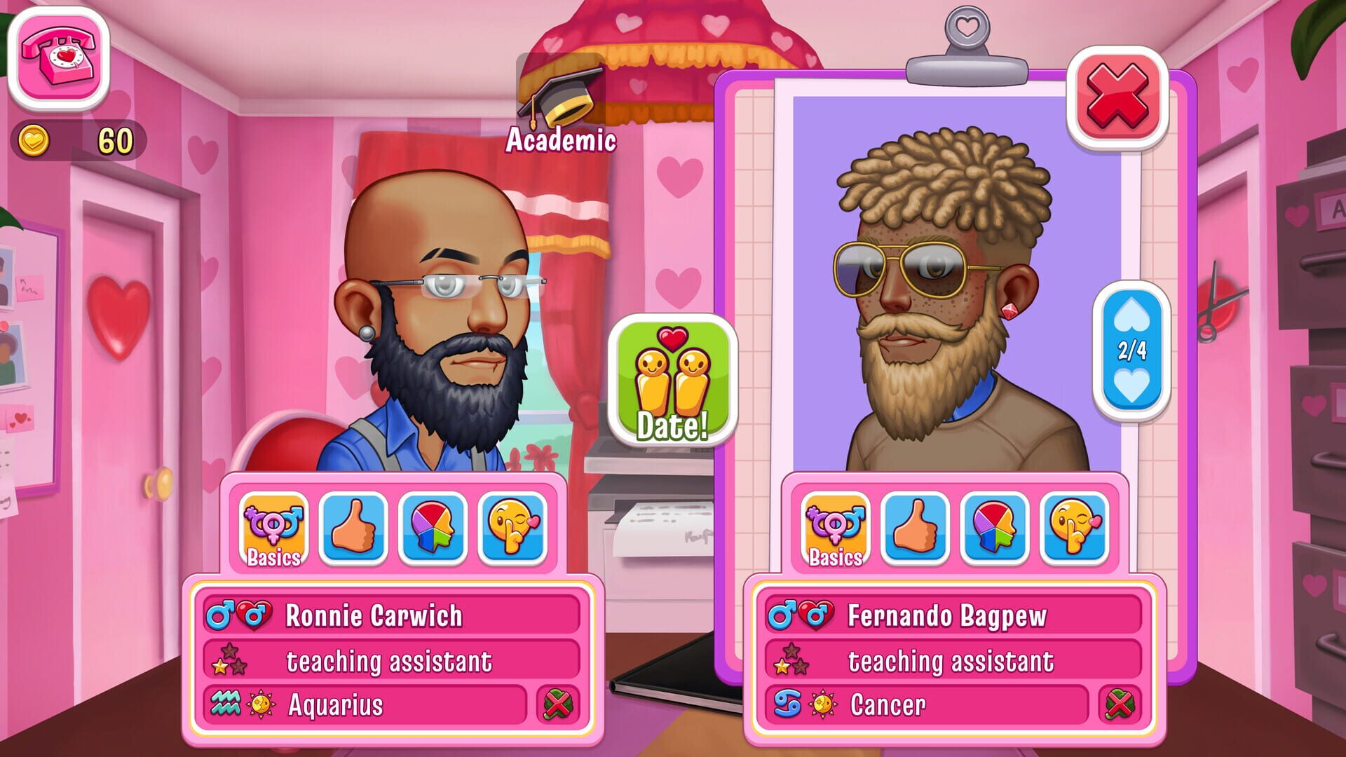 Screenshot for Kitty Powers' Matchmaker Makeover