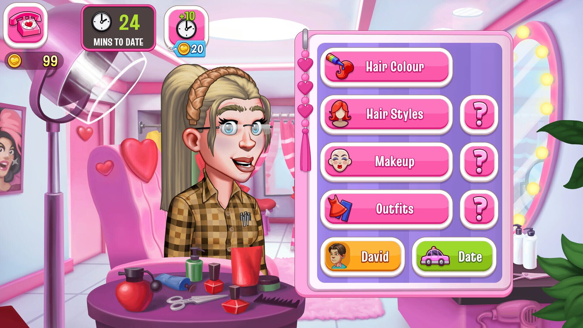 Screenshot for Kitty Powers' Matchmaker Makeover