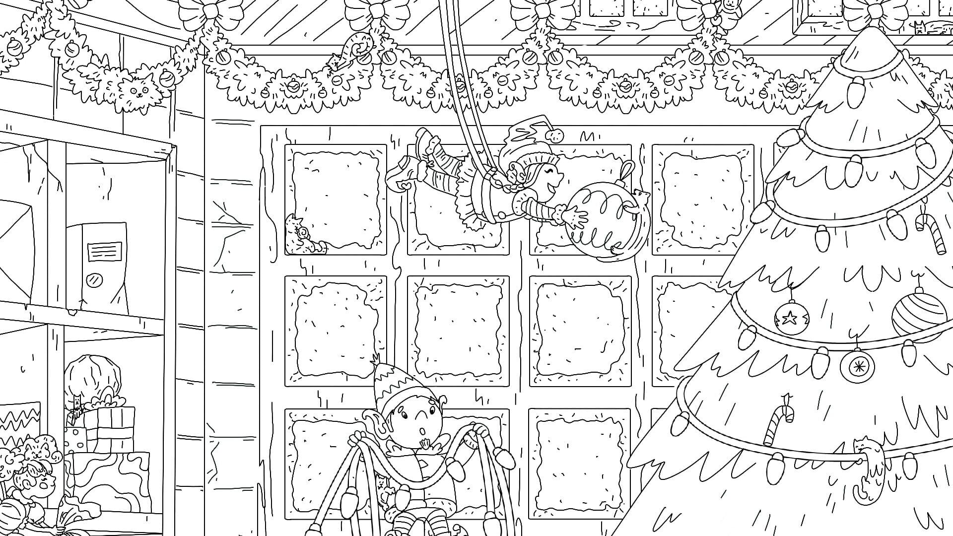 Screenshot for Cats Hidden in Advent Calendar