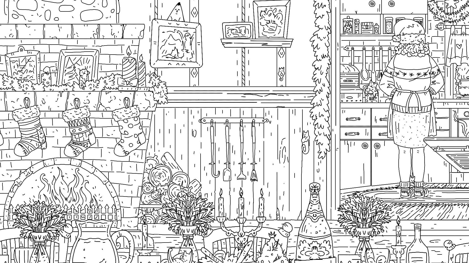 Screenshot for Cats Hidden in Advent Calendar