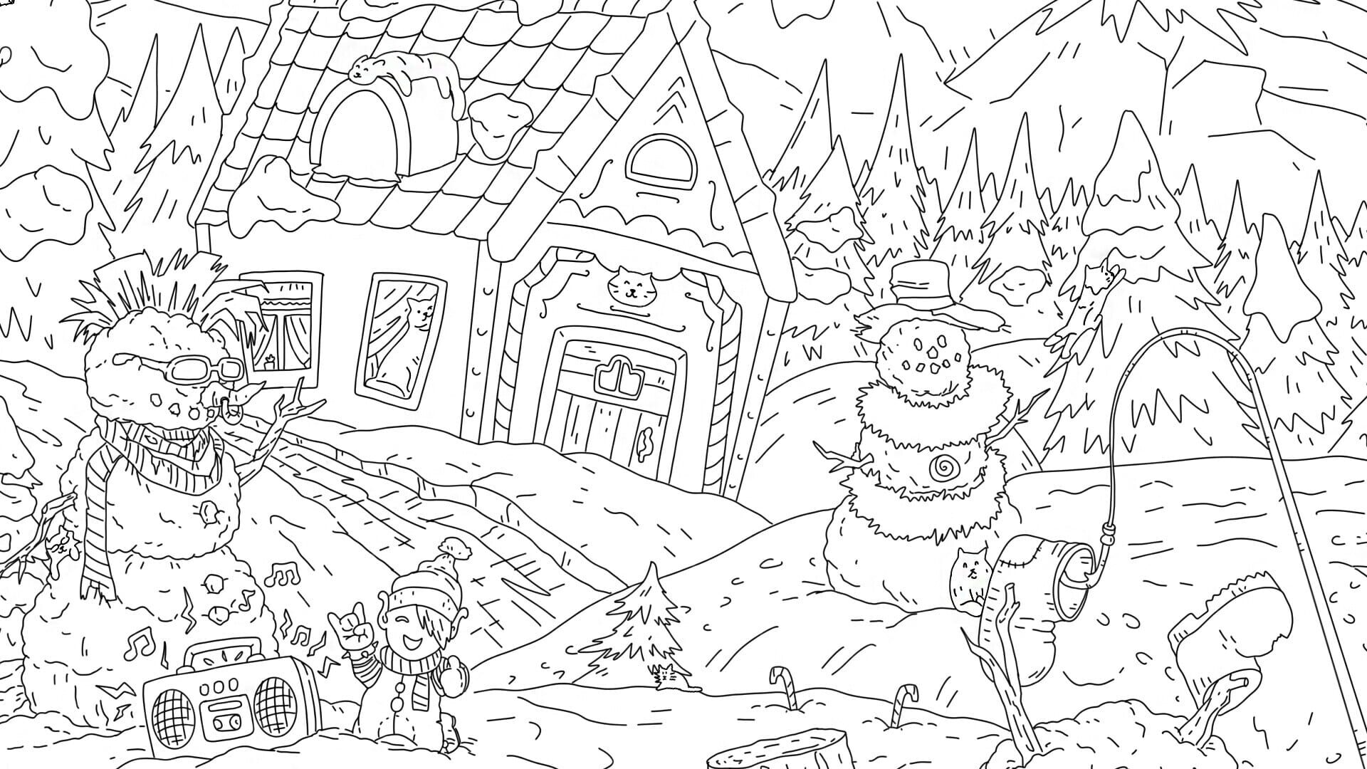 Screenshot for Cats Hidden in Advent Calendar
