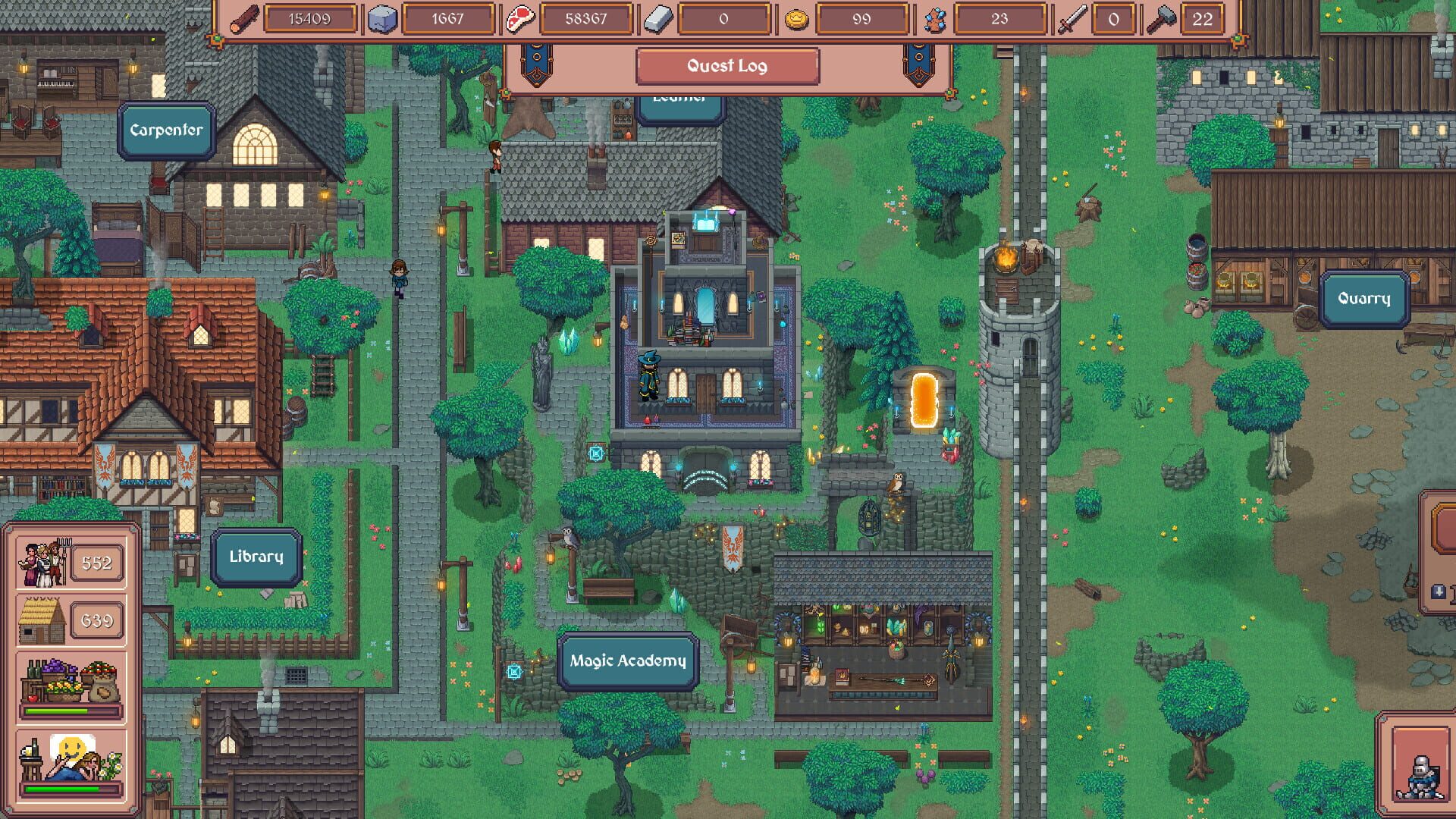 Screenshot for Hearth and Hamlet