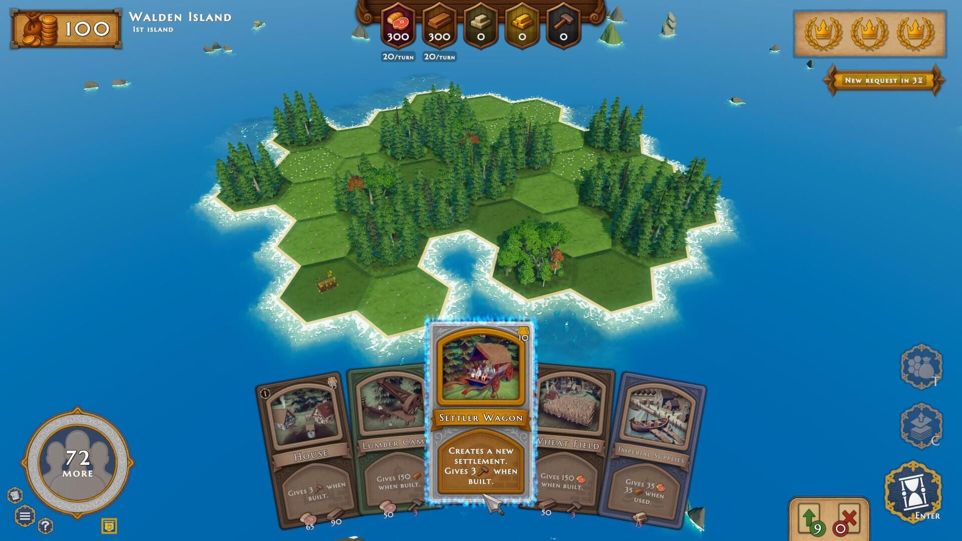 Screenshot for HexLands