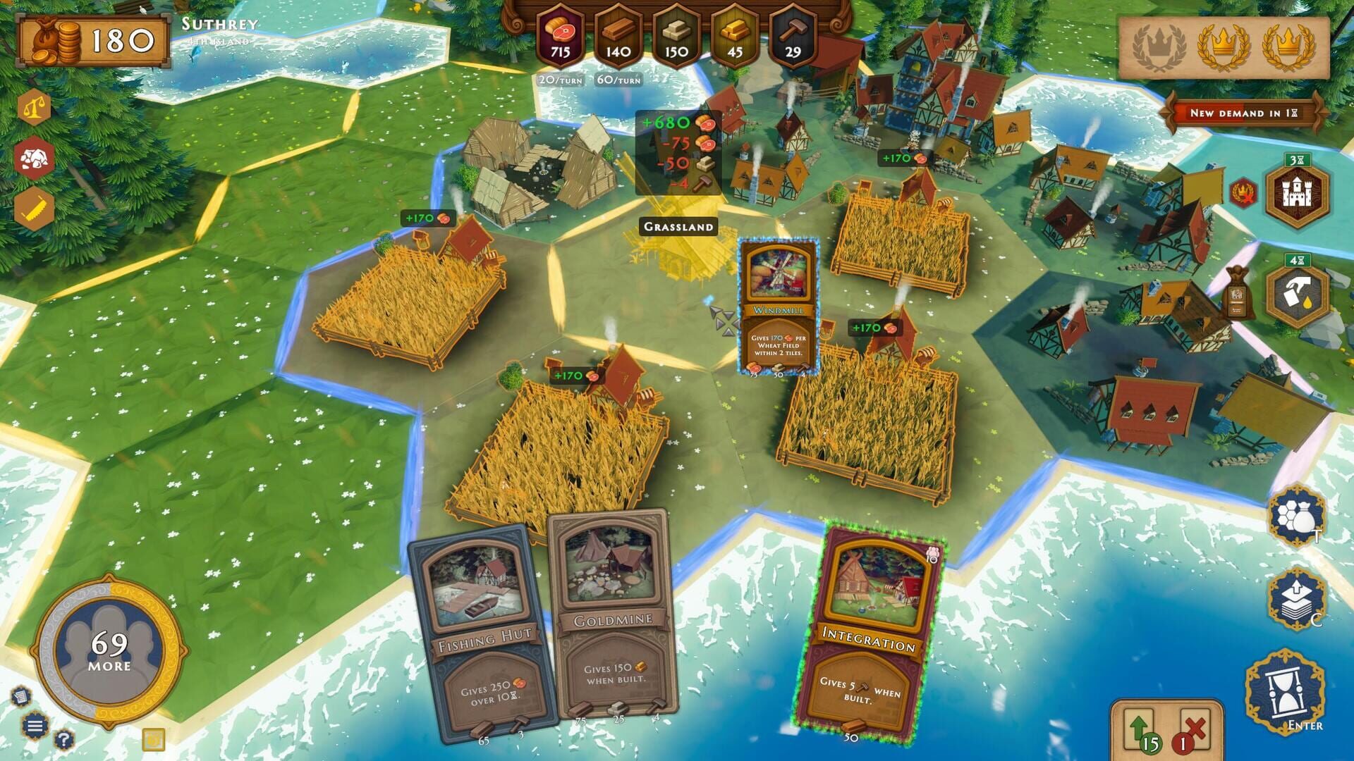 Screenshot for HexLands
