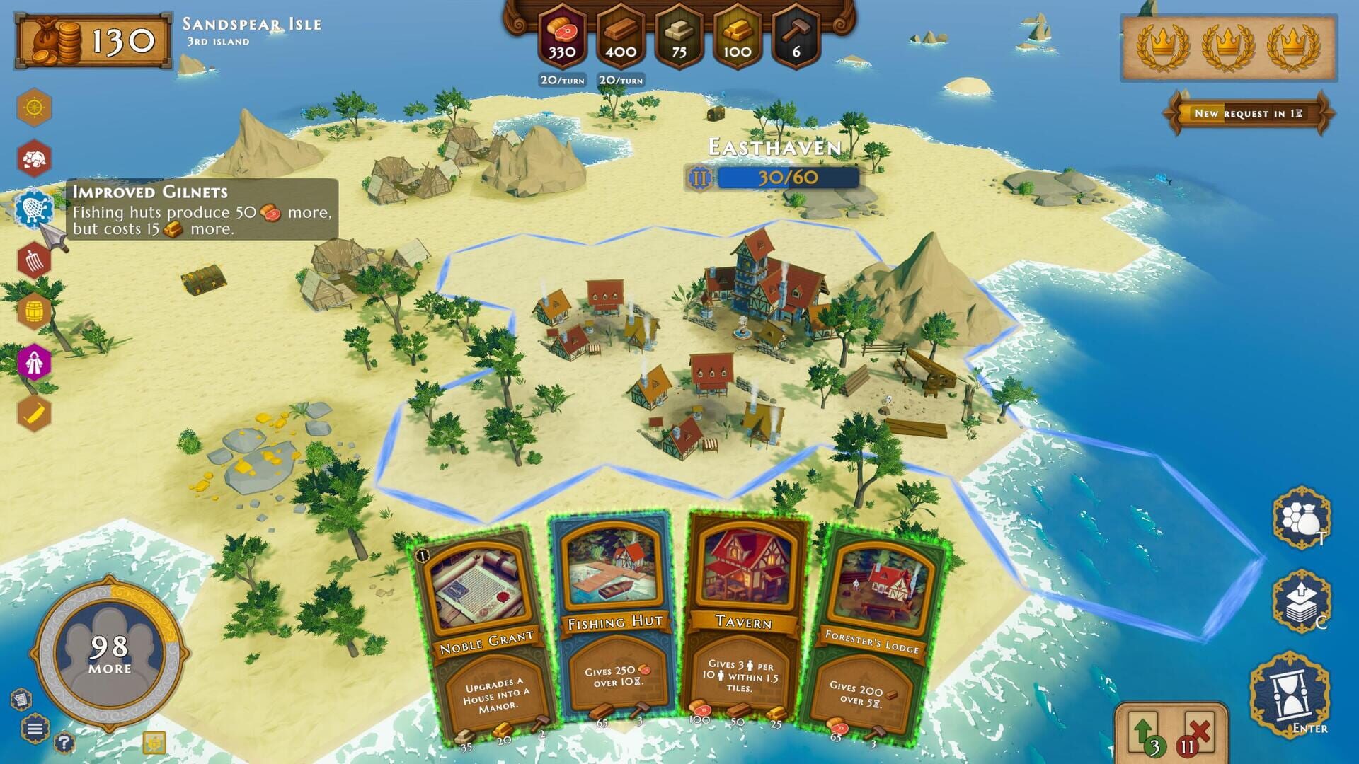 Screenshot for HexLands