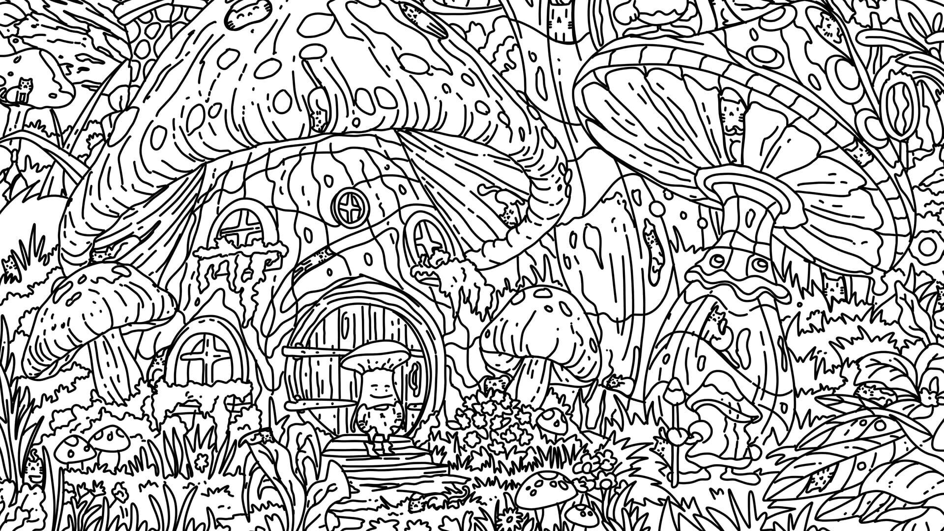 Screenshot for 100 Mushroom Cats
