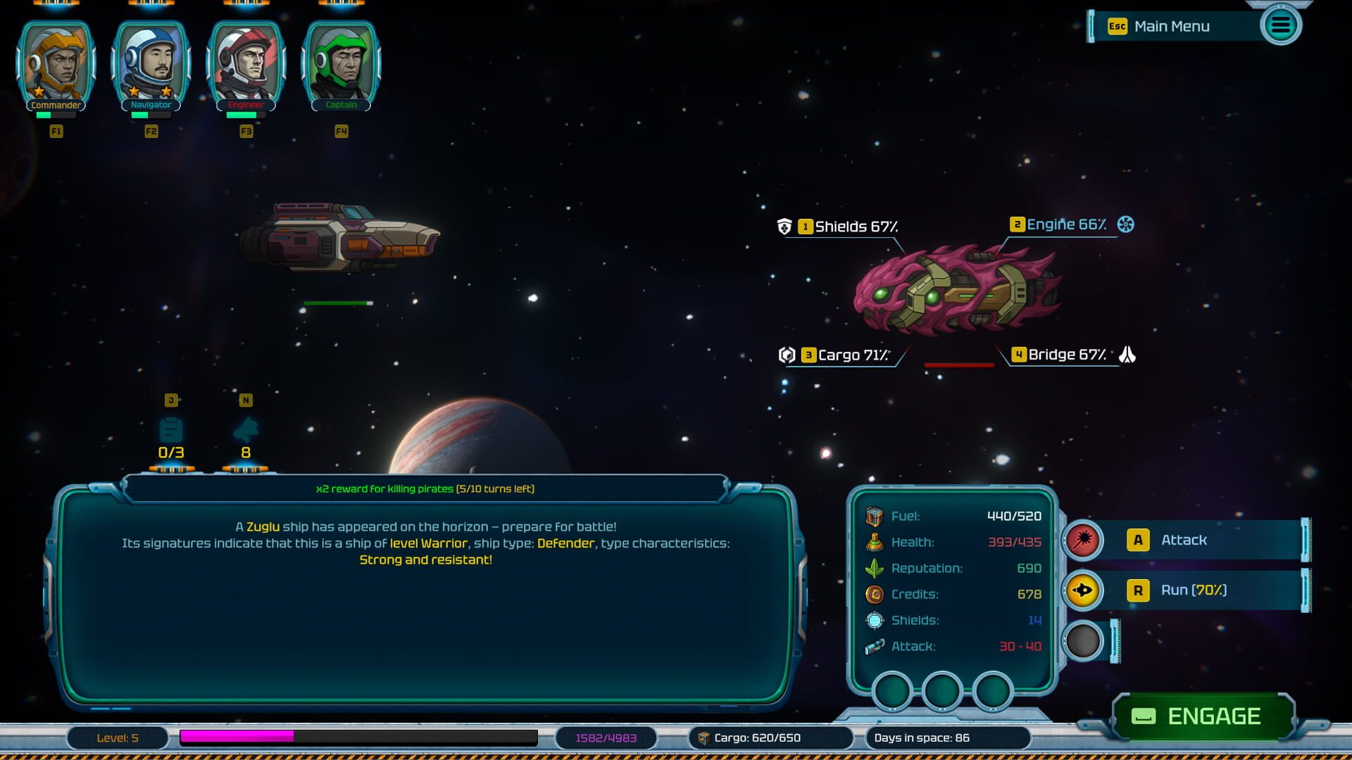 Screenshot for Stellar Freight: Endless Horizon