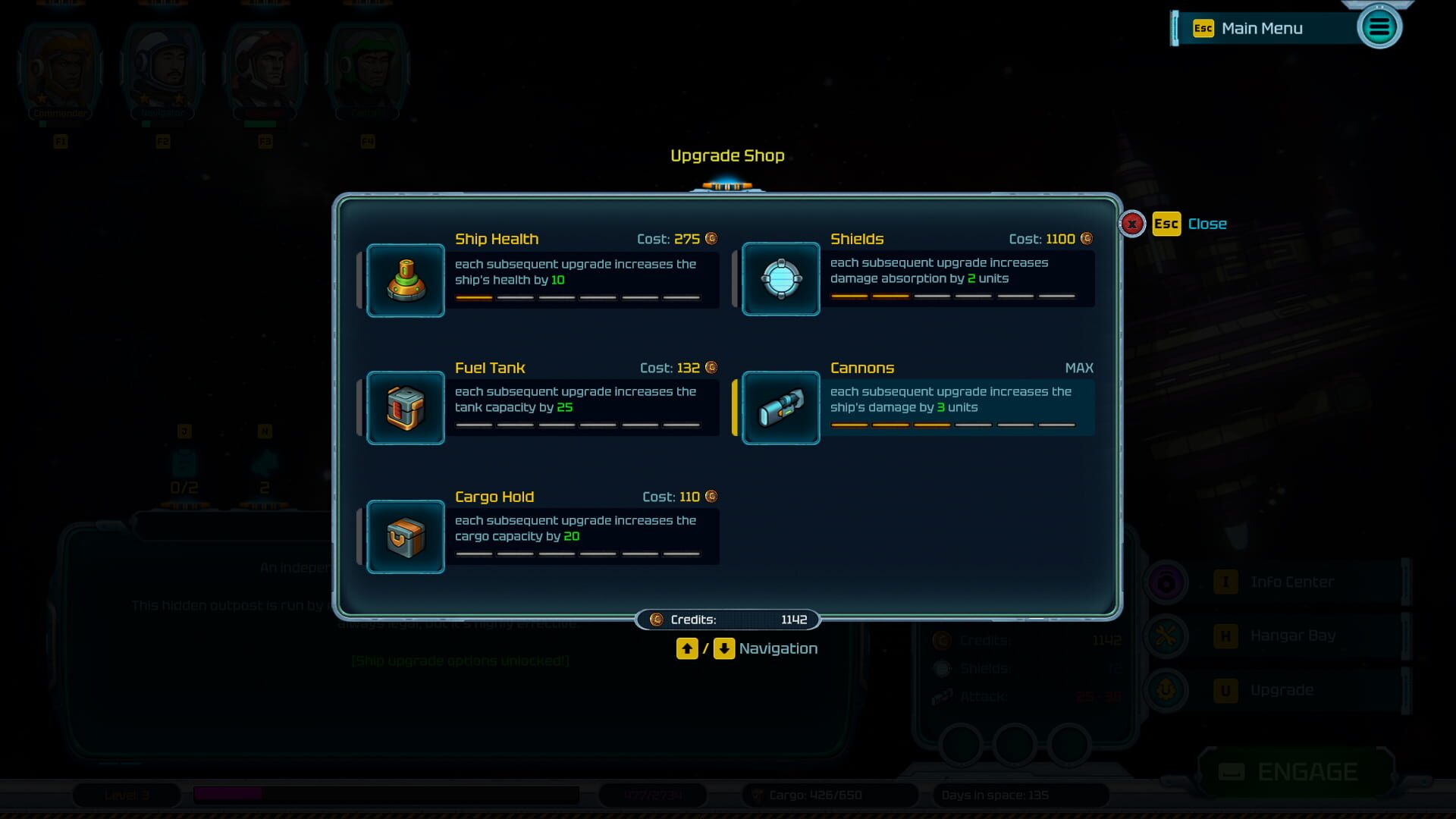 Screenshot for Stellar Freight: Endless Horizon
