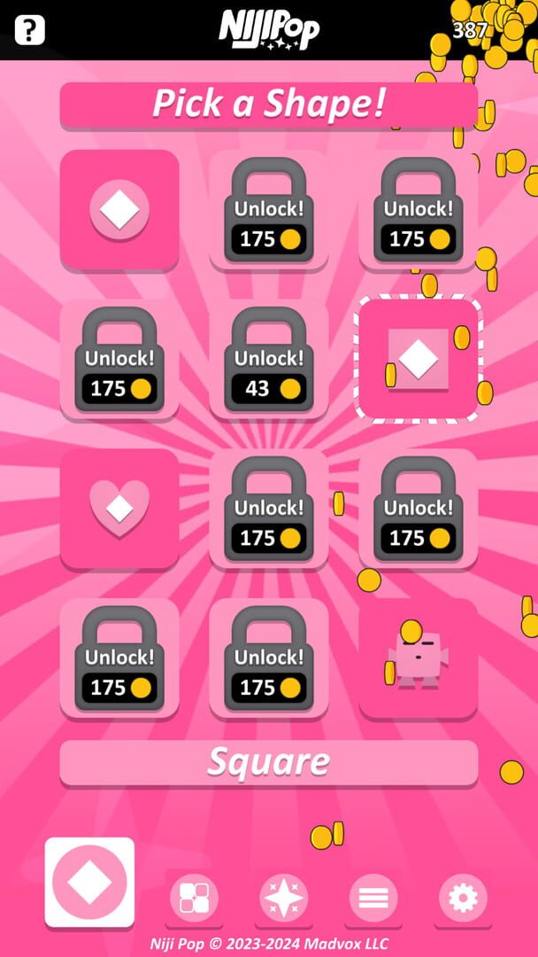 Screenshot for Niji Pop