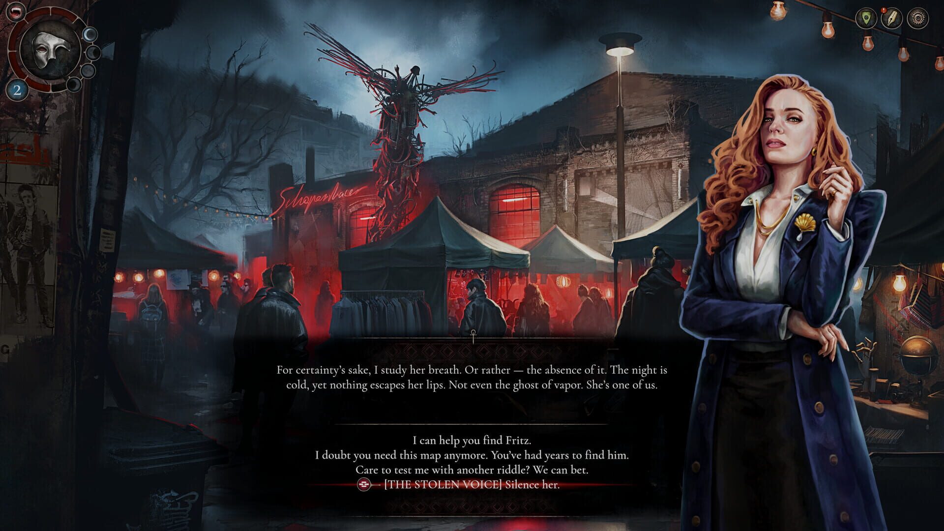 Screenshot for Vampire: The Masquerade - Oaths and Ashes
