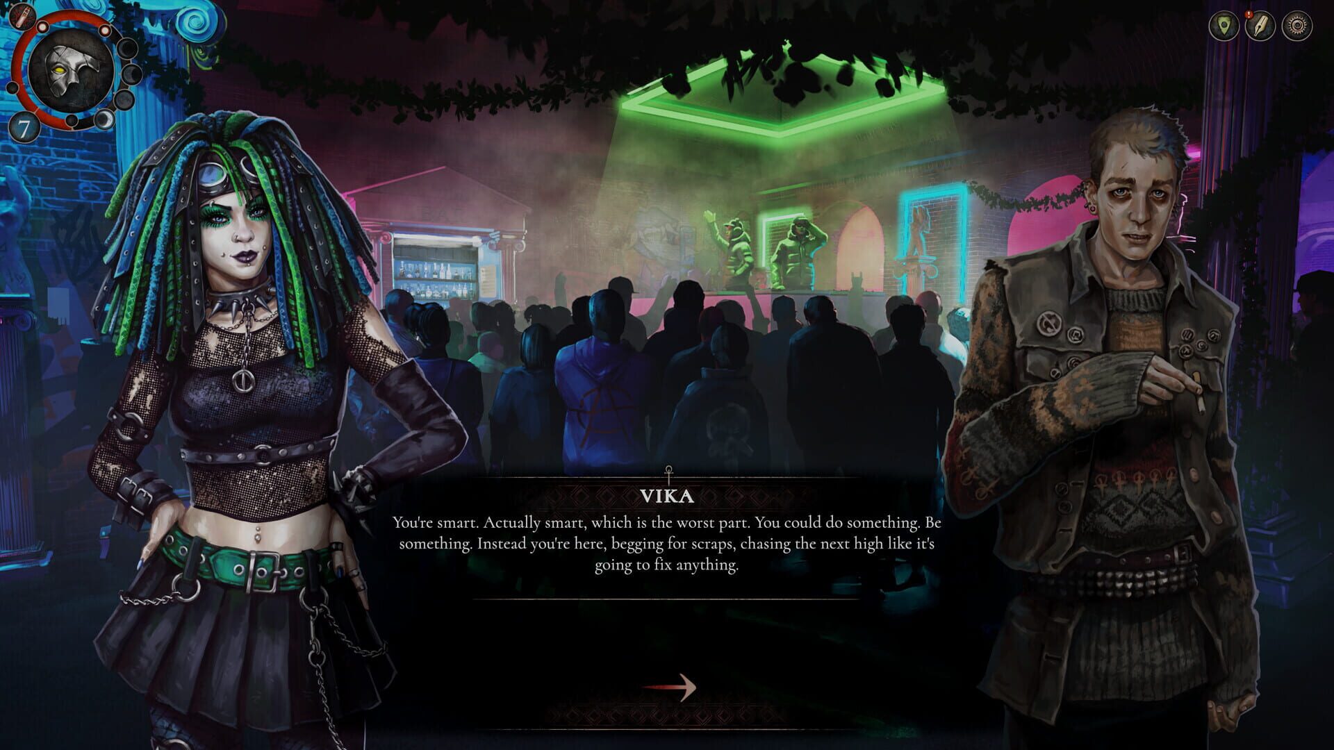 Screenshot for Vampire: The Masquerade - Oaths and Ashes