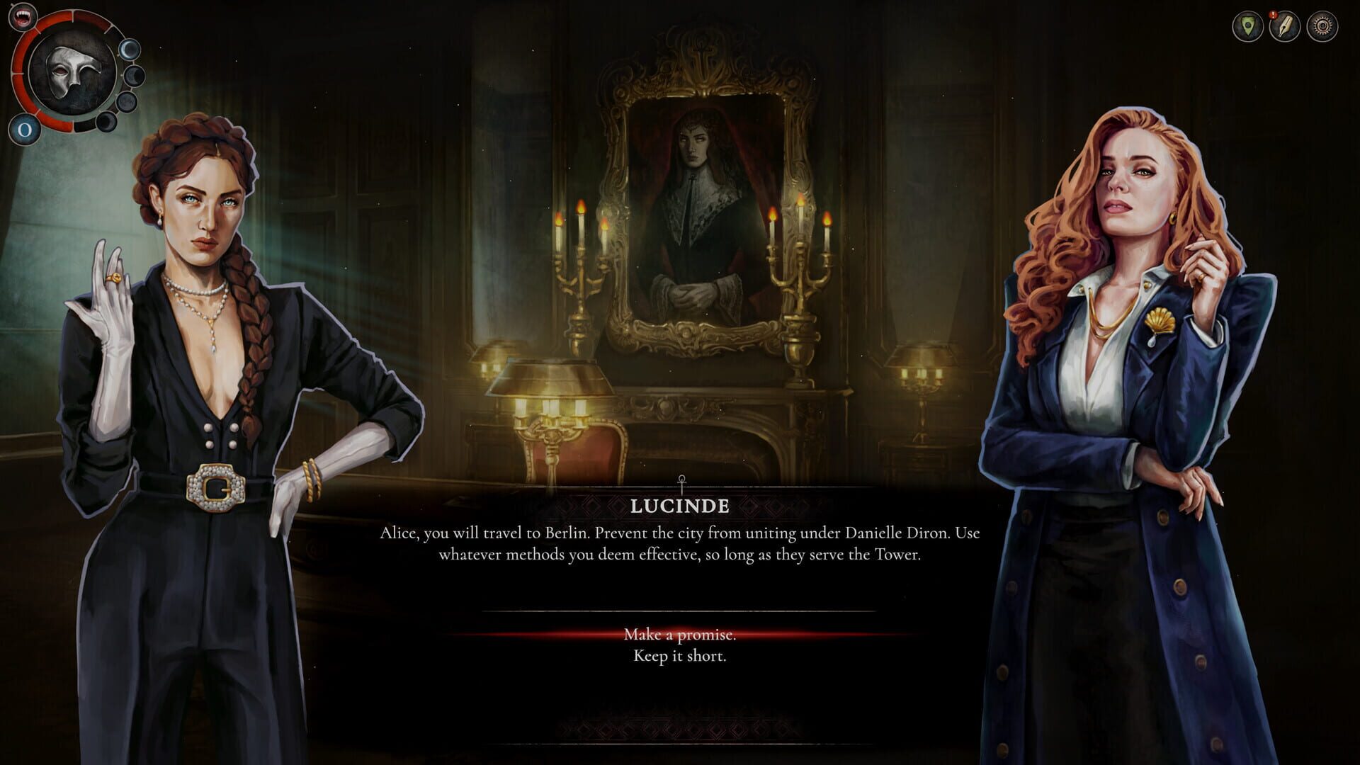 Screenshot for Vampire: The Masquerade - Oaths and Ashes