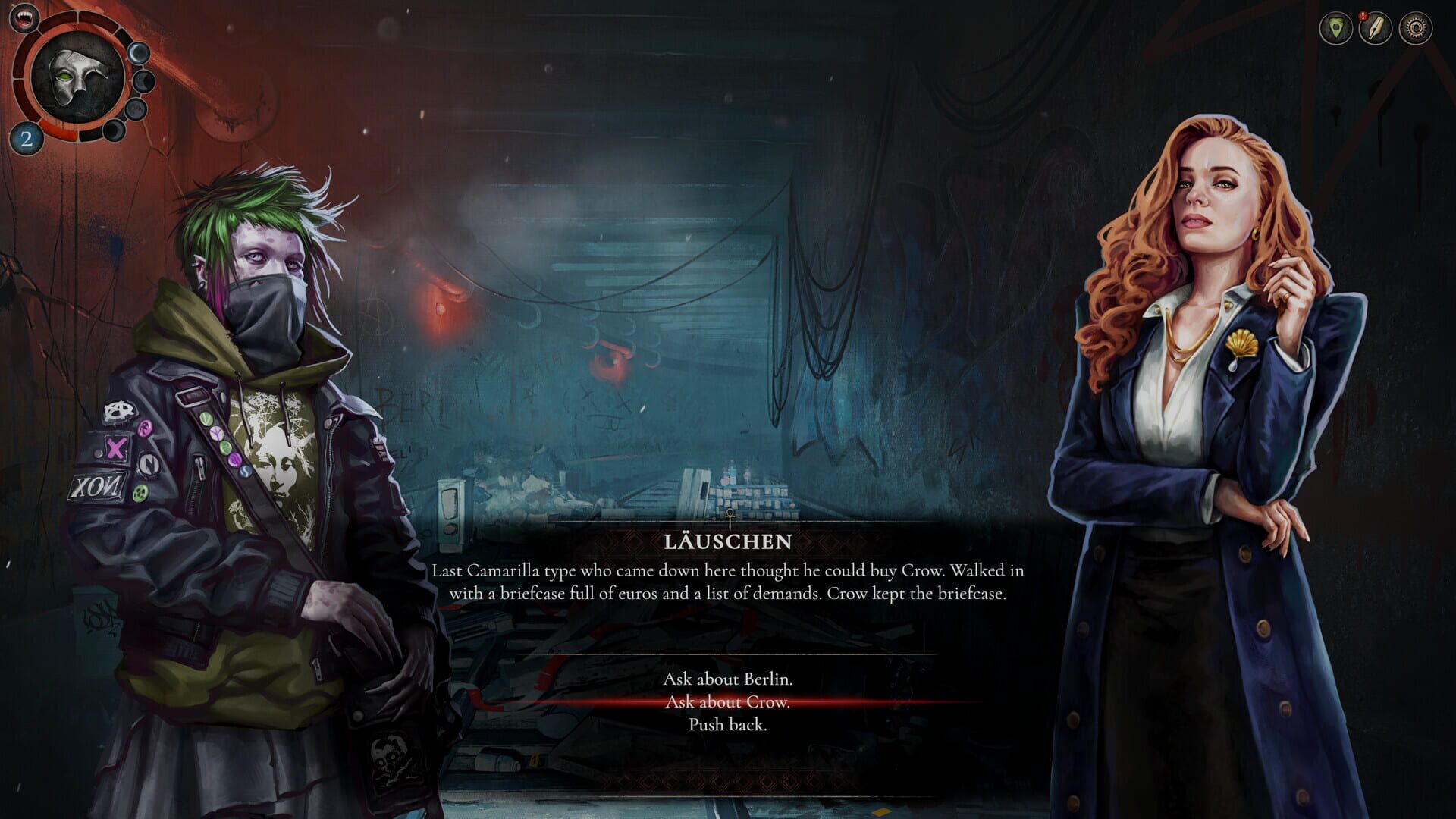 Screenshot for Vampire: The Masquerade - Oaths and Ashes
