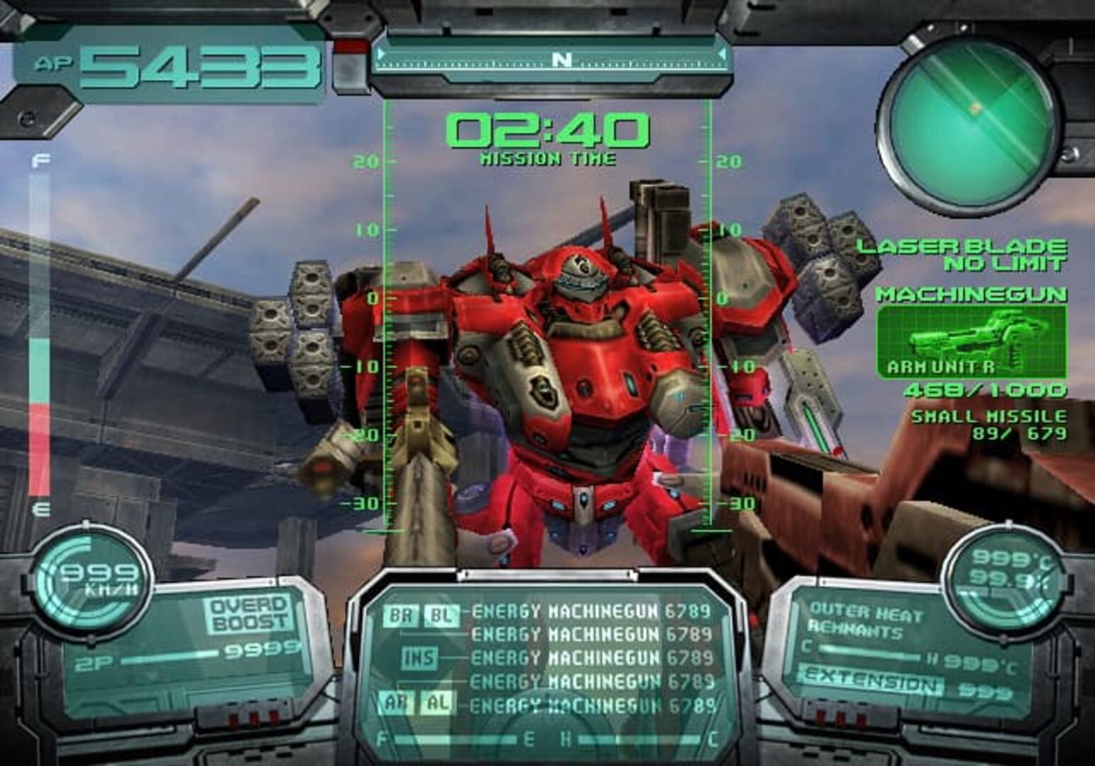 Screenshot for Silent Line: Armored Core