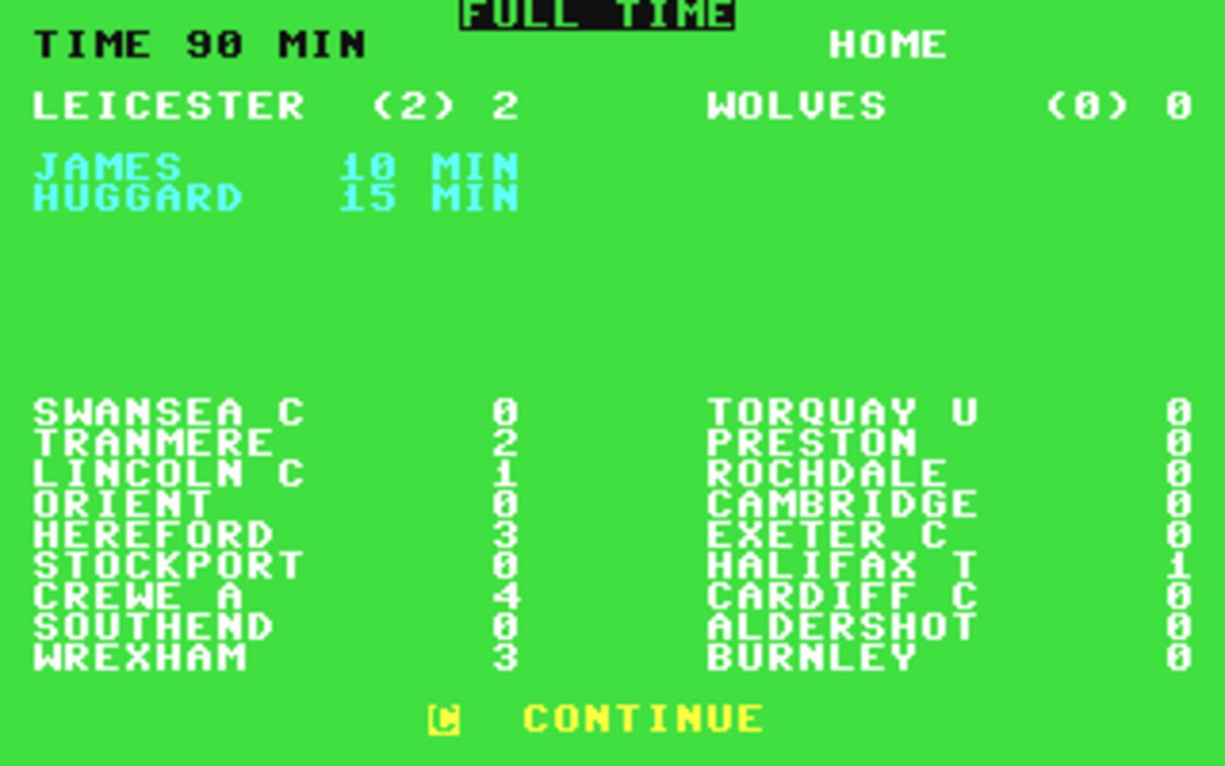 Screenshot for Football Director