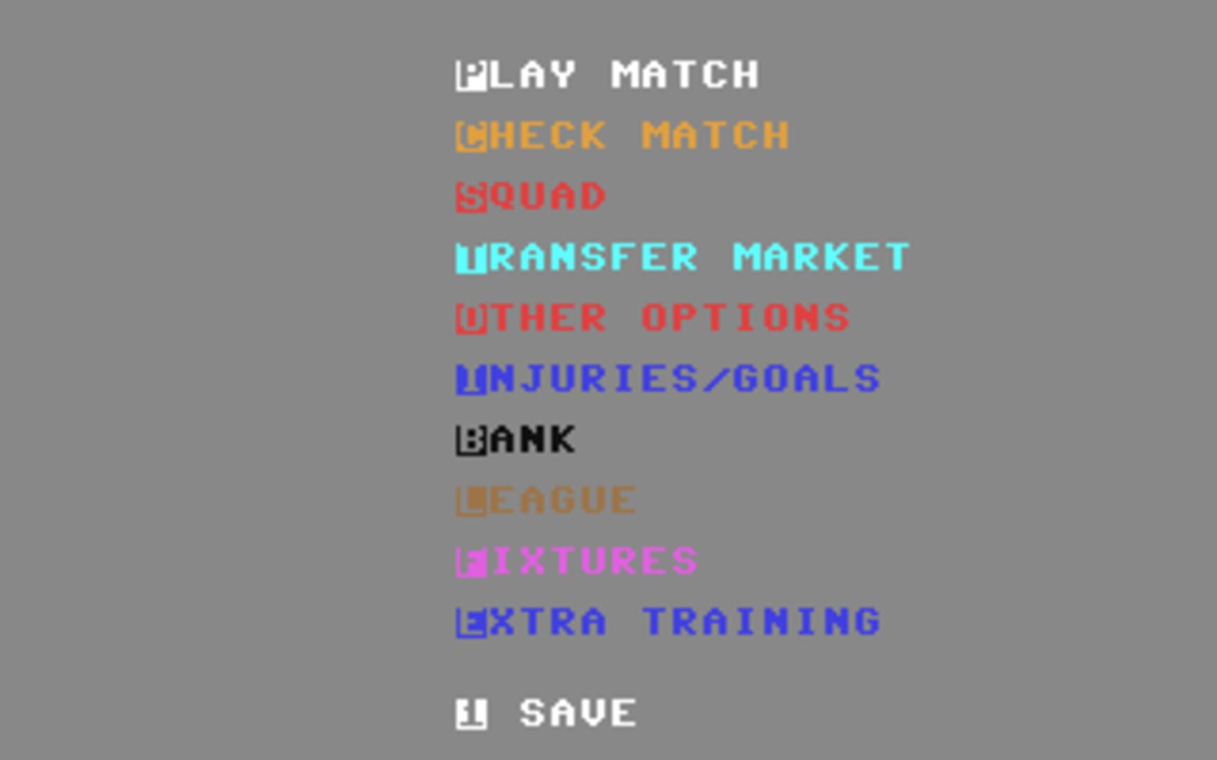 Screenshot for Football Director